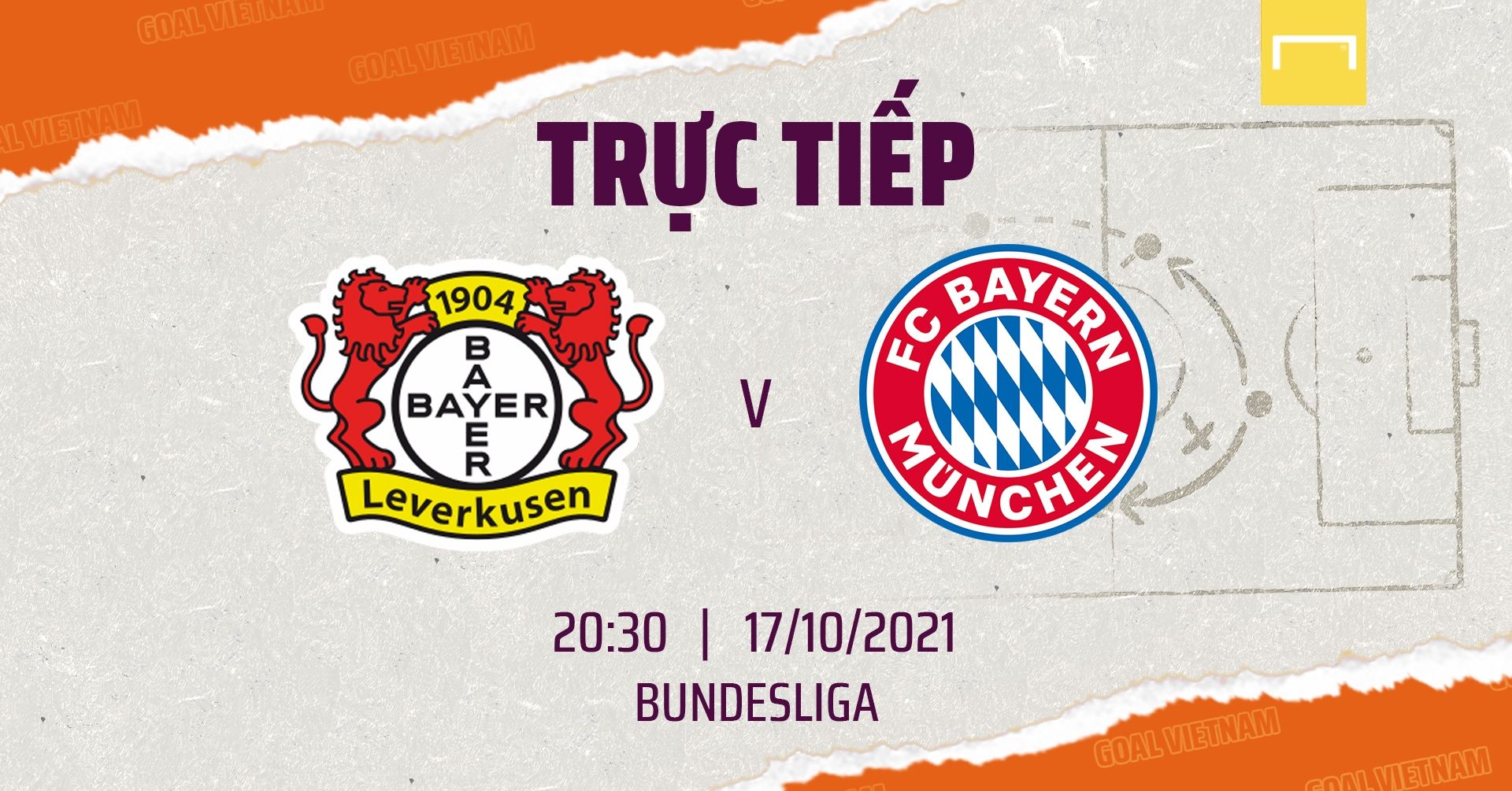 Live Bayer Leverkusen vs Bayern Munich 2021/22 Bundesliga GFX