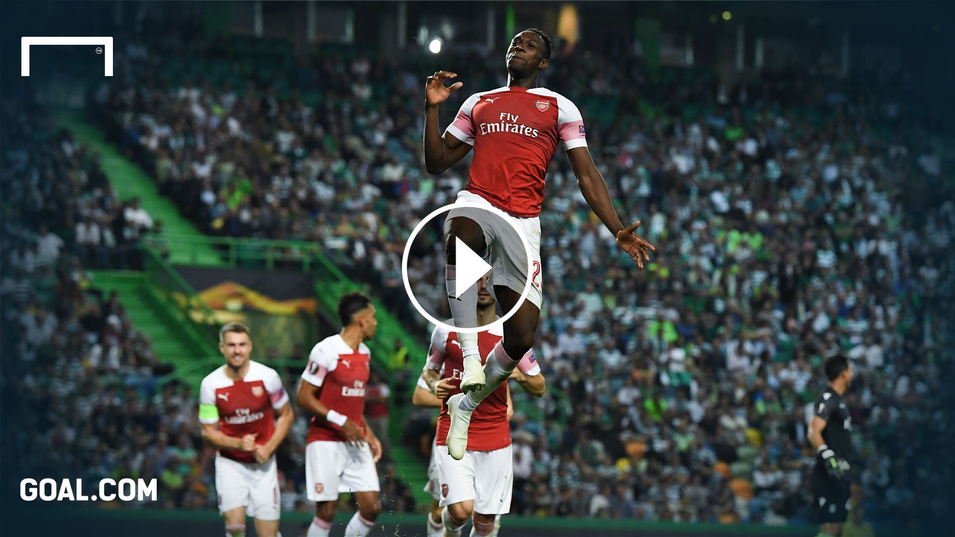 GFX Playbutton Danny Welbeck FC Arsenal 25102018