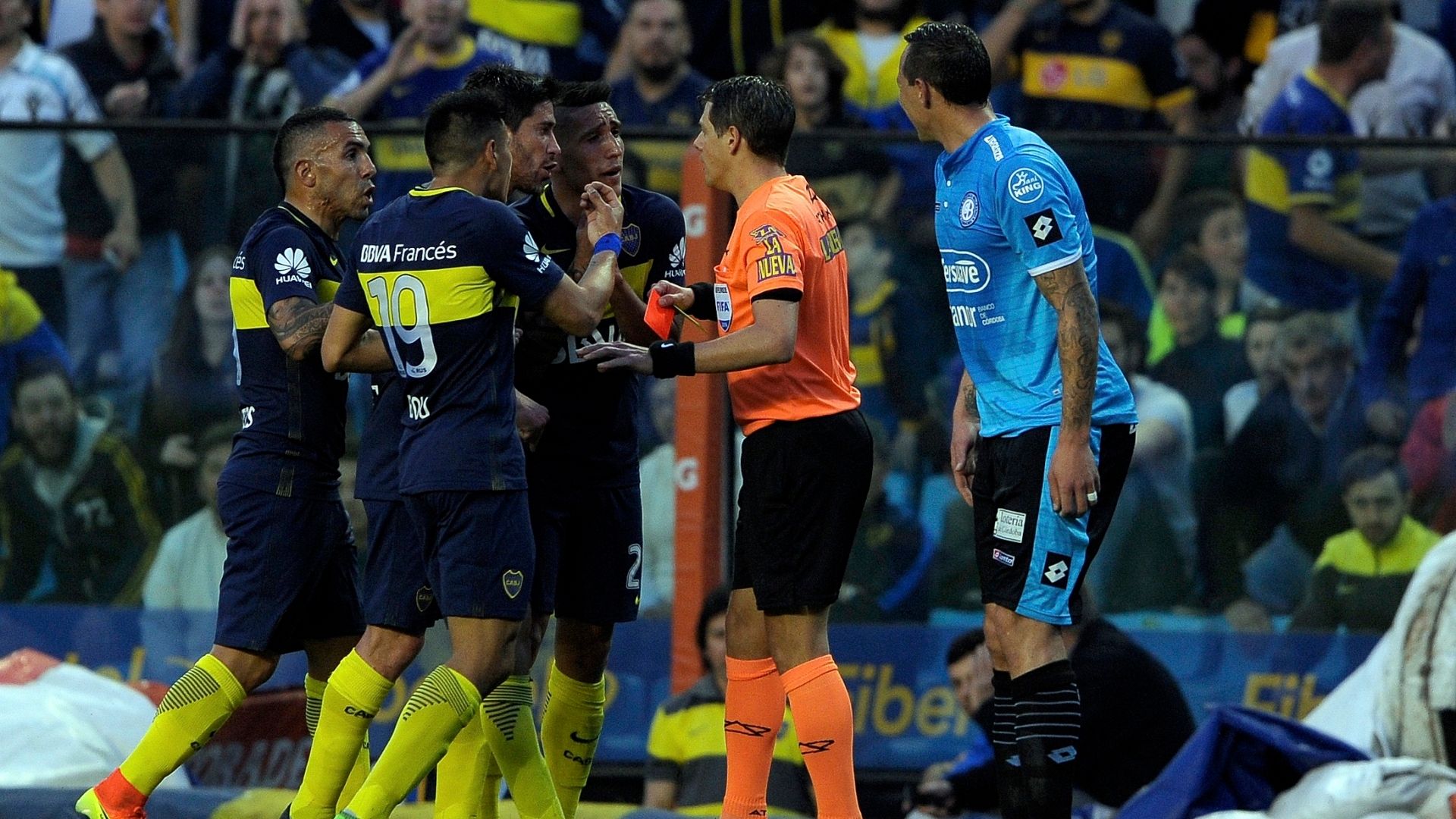 Carlos Tevez German Delfino Boca Juniors Belgrano