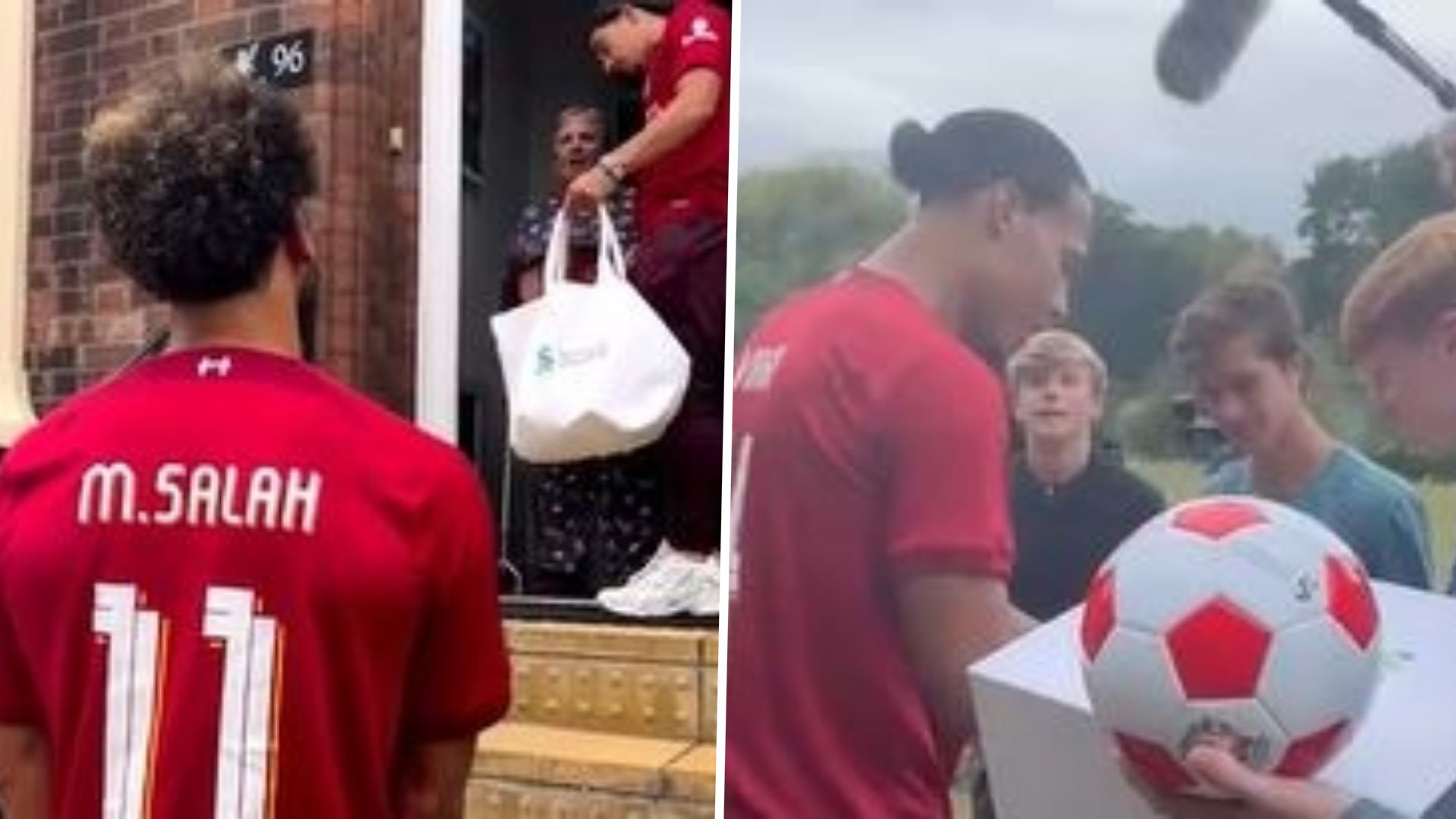 Salah van Dijk Liverpool Fans