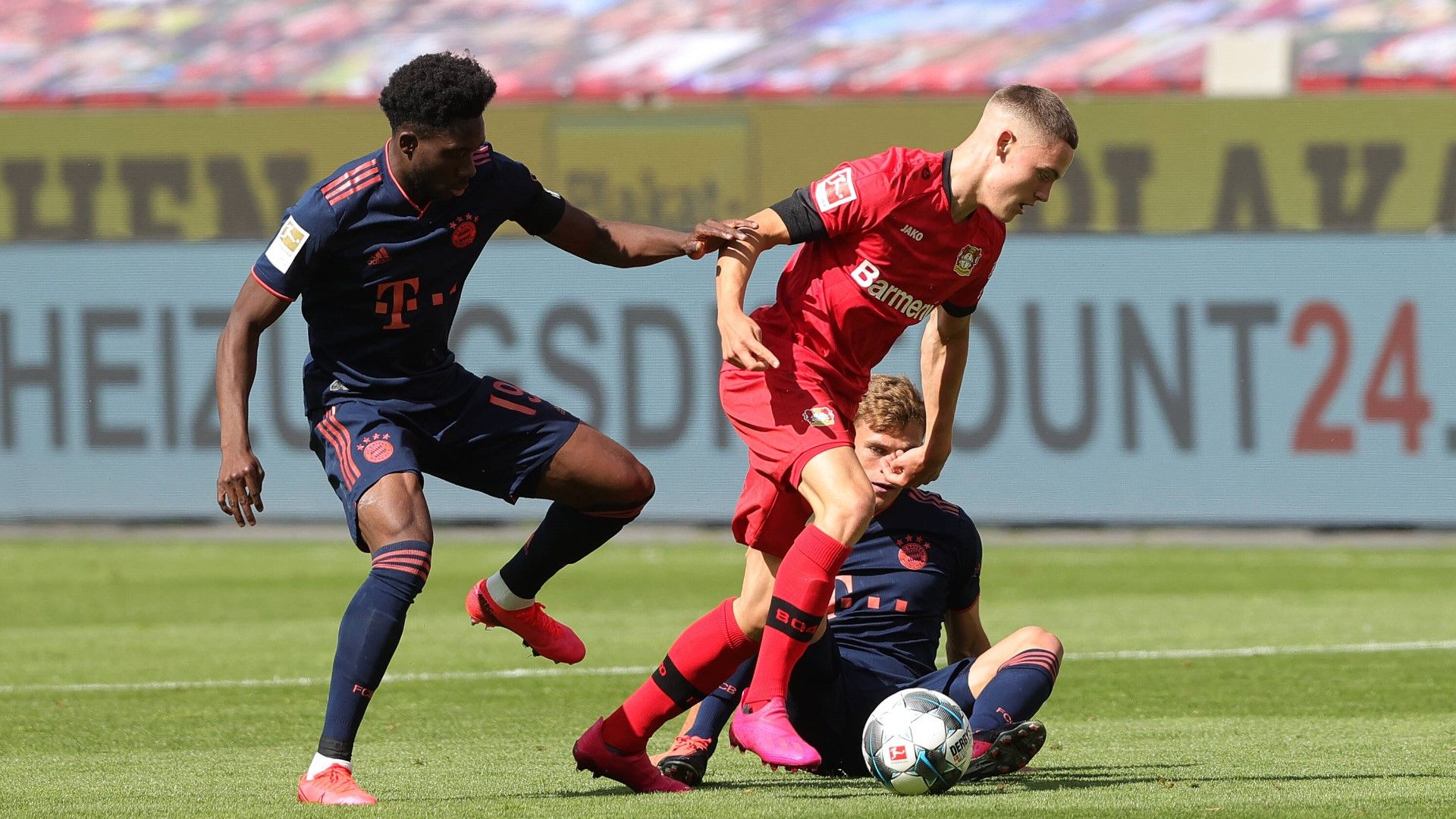GER ONLY Florian Wirtz Bayer Leverkusen Alphonso Davies FC Bayern 0620