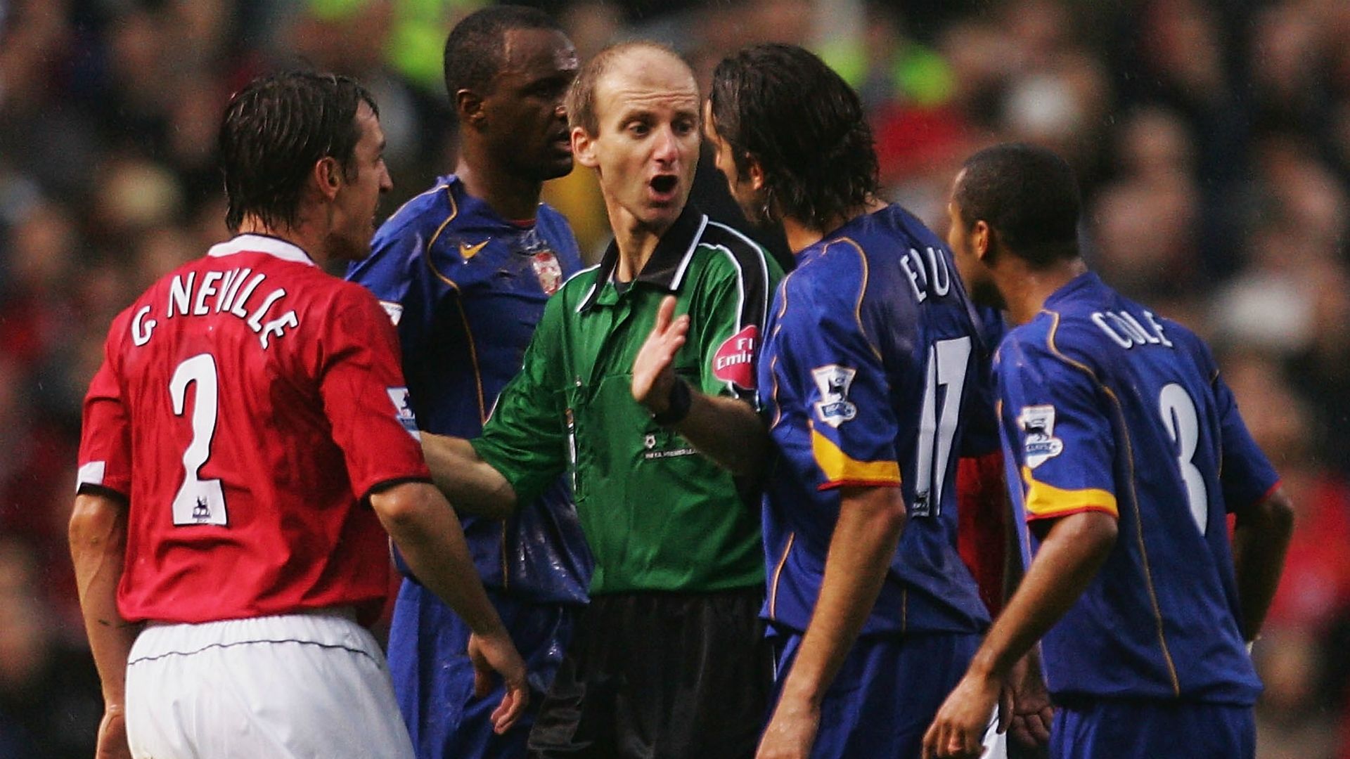 Gary Neville Edu Manchester United Arsenal