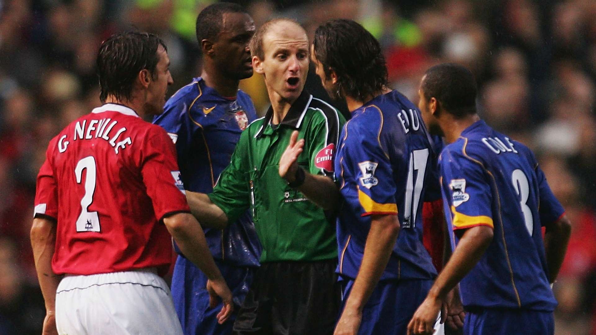 Gary Neville Edu Manchester United Arsenal