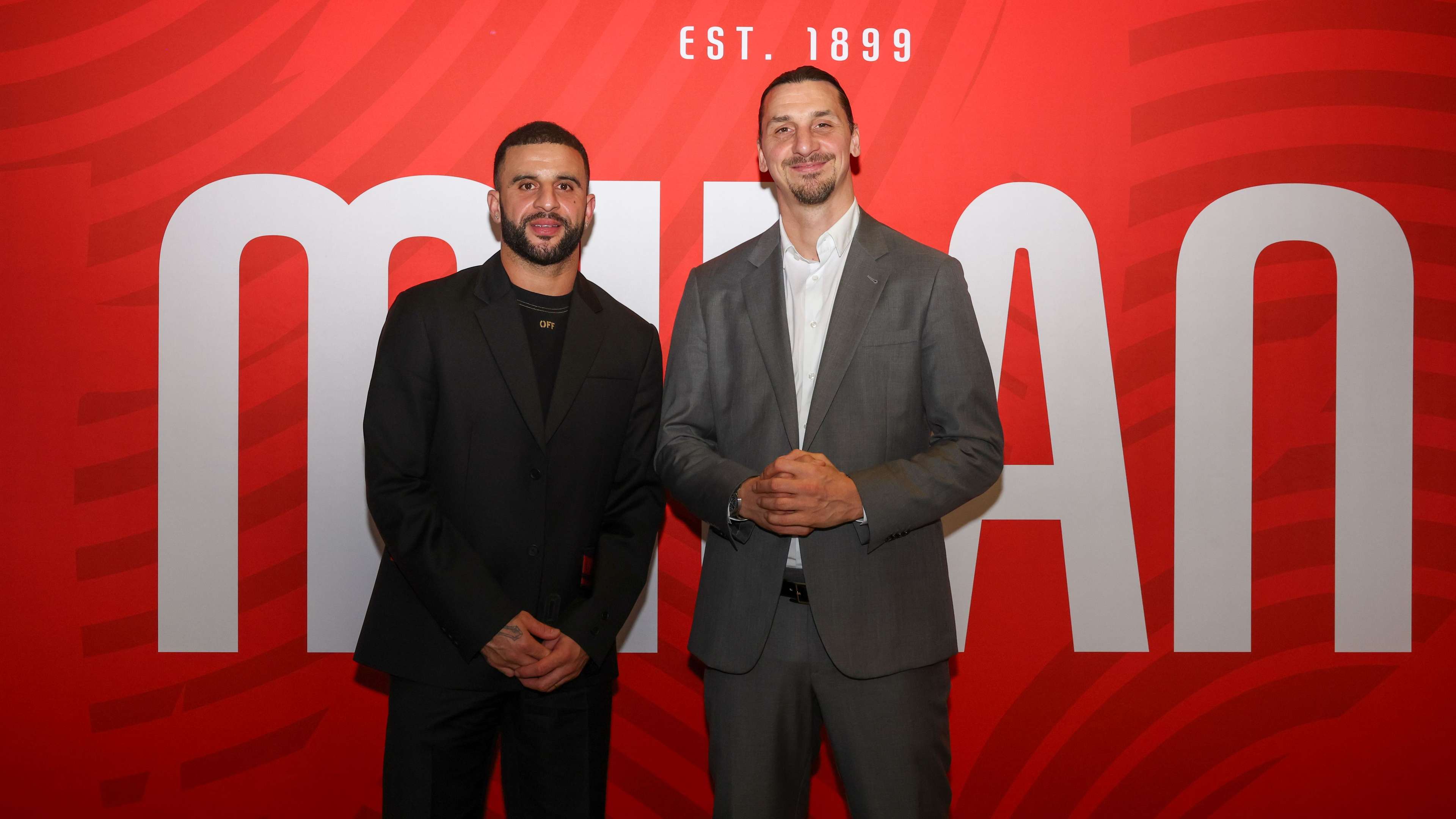 Kyle Walker Zlatan Ibrahimovic AC Milan