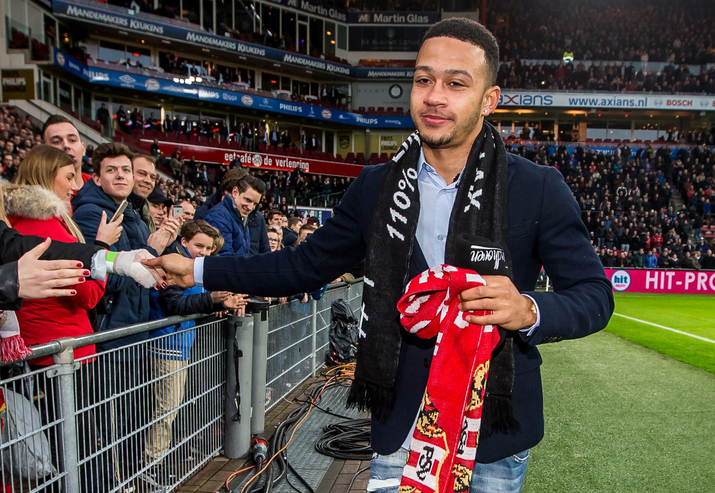Memphis Depay, PSV afscheid, 24012016