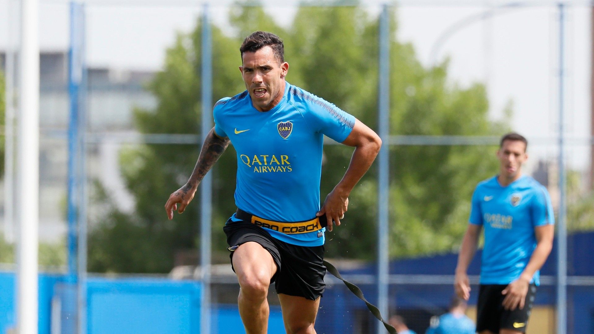 Carlos Tevez Boca Entrenamiento