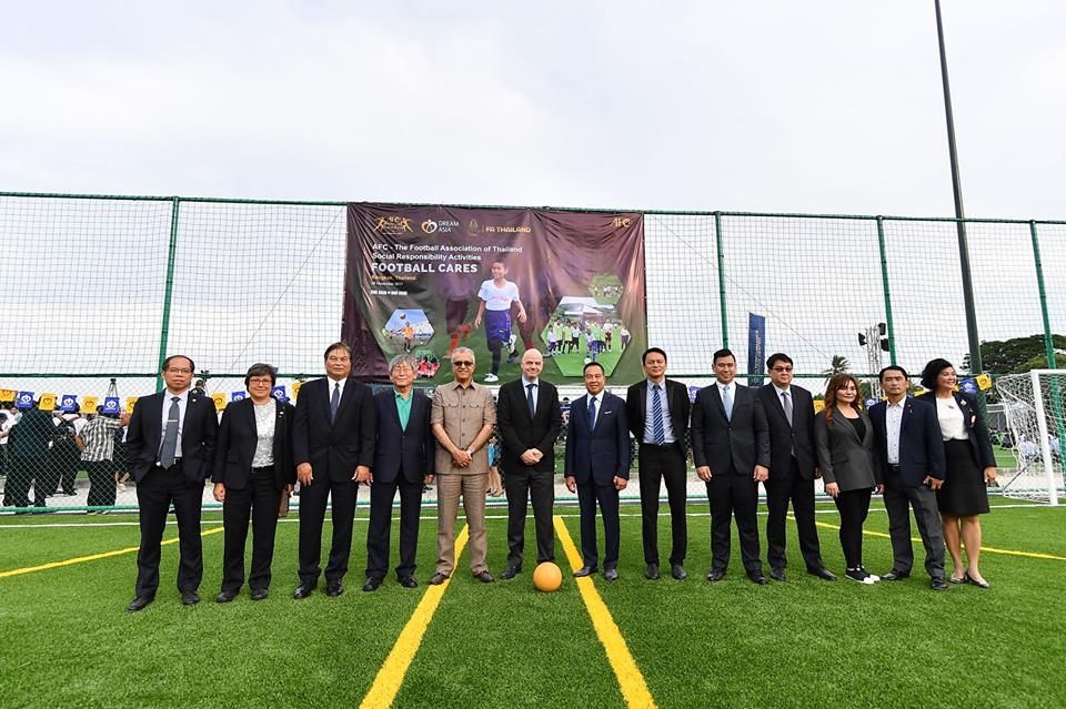 พิธีเปิดศูนย์พัฒนาศักยภาพกีฬาฟุตบอล (High Performance Training Center)