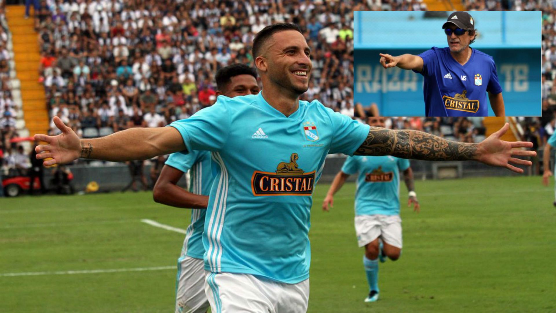 180218 Emanuel Herrera - Mario Salas - Alianza Lima vs Sporting Cristal