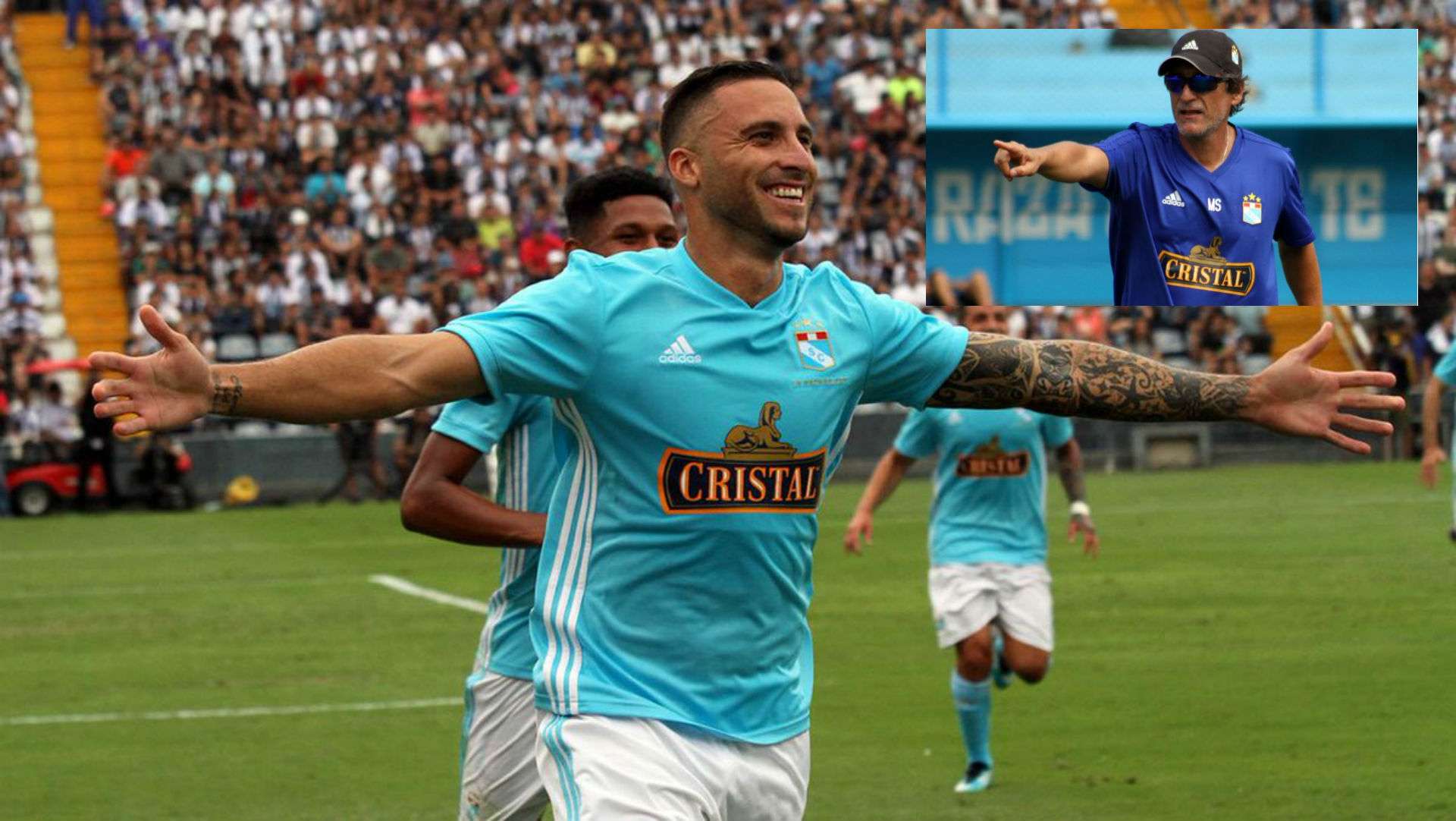 180218 Emanuel Herrera - Mario Salas - Alianza Lima vs Sporting Cristal