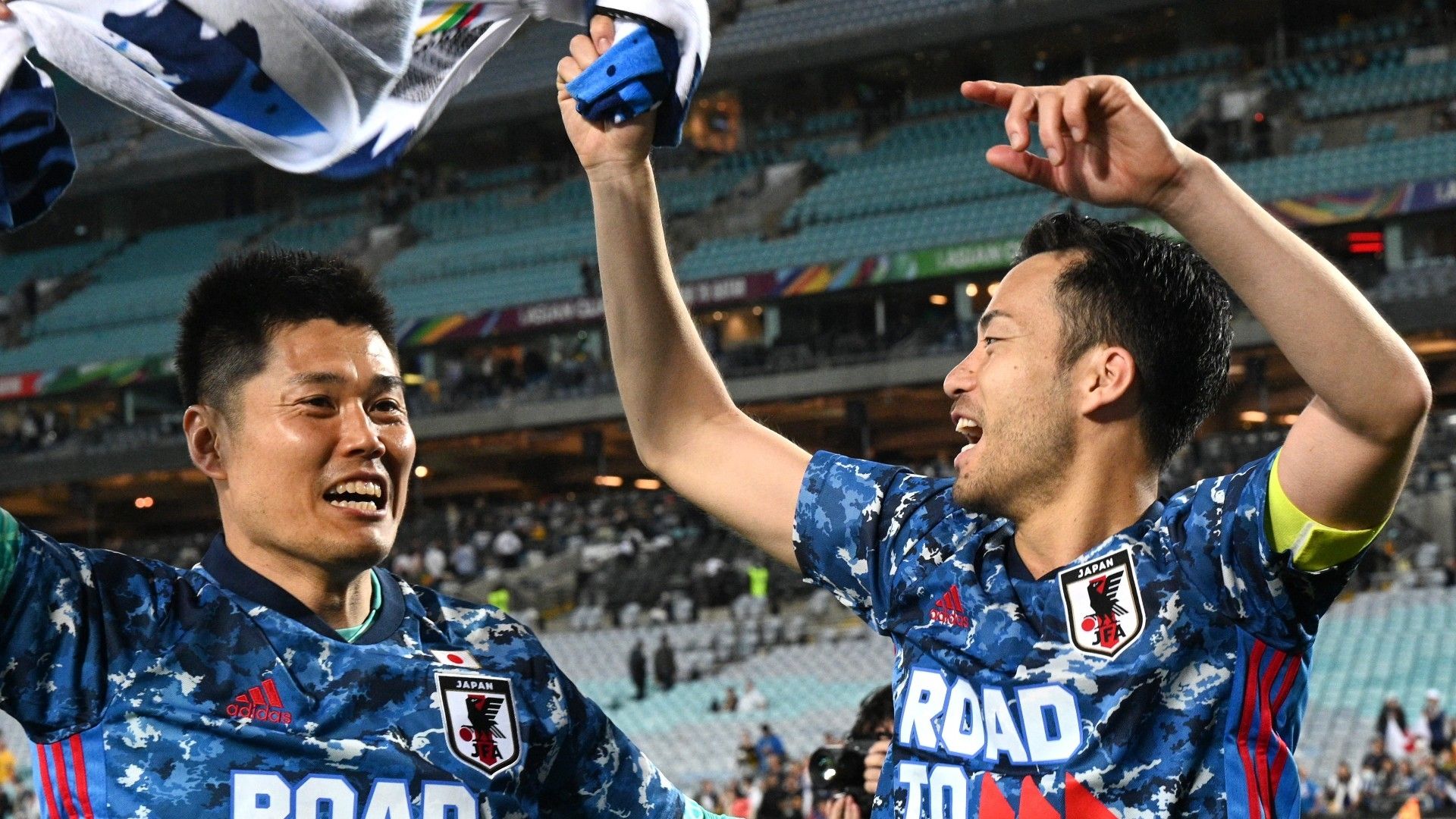 Eiji Kawashima Maya Yoshida Japan