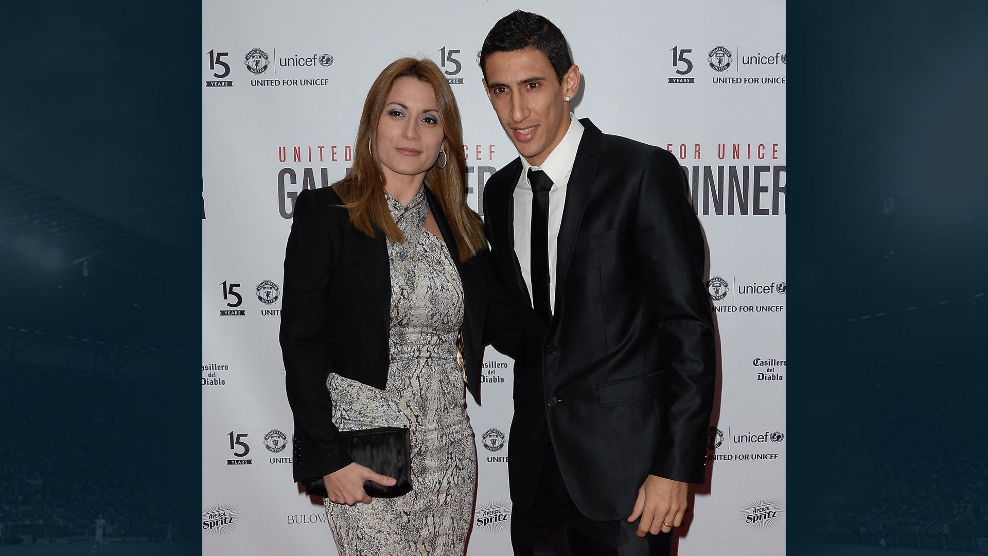 Angel di Maria Manchester United UNICEF 15 Years