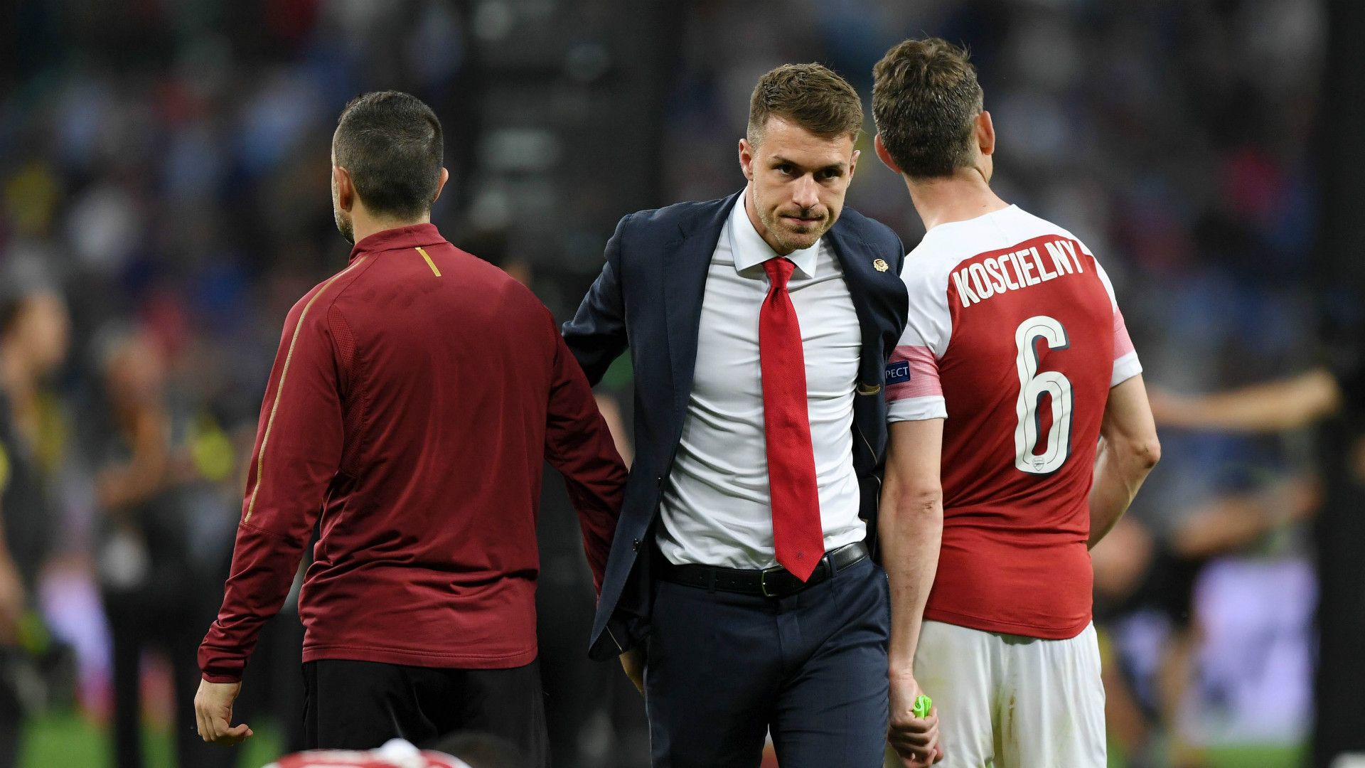Aaron Ramsey Laurent Koscielny Arsenal Chelsea UEFA Europa League final 29052019