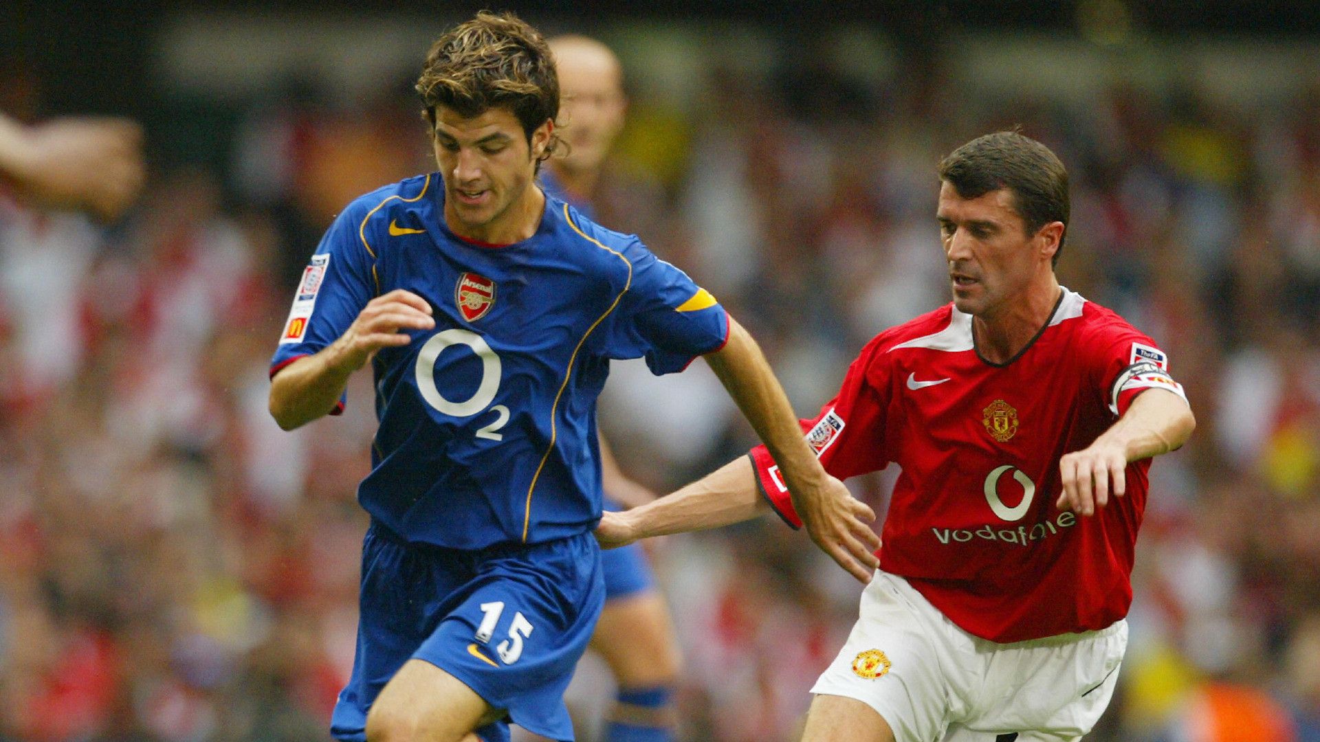 Cesc Fabregas Roy Keane 