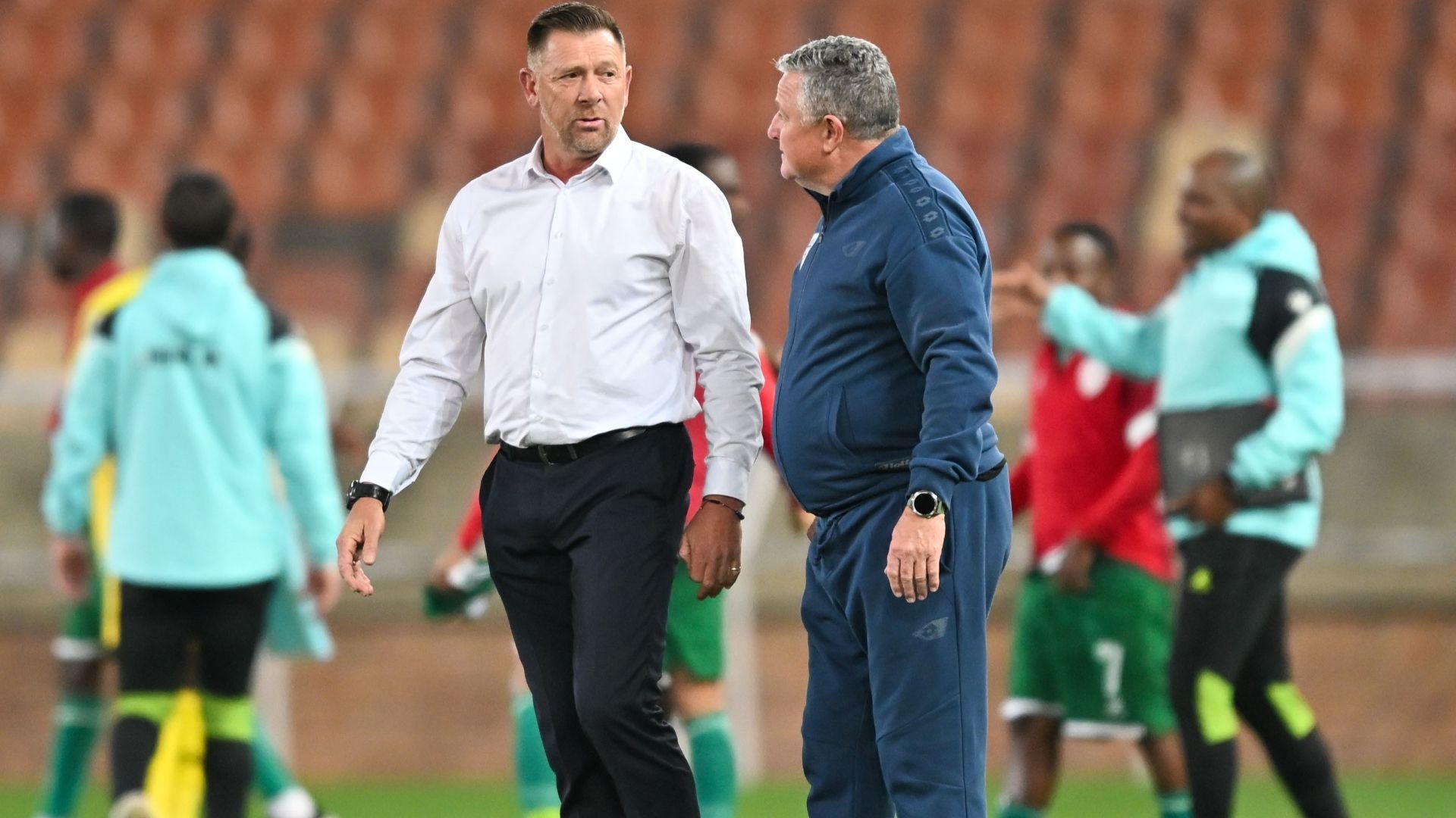 Eric Tinkler and Gavin Hunt, Sekhukhune United vs Durban City