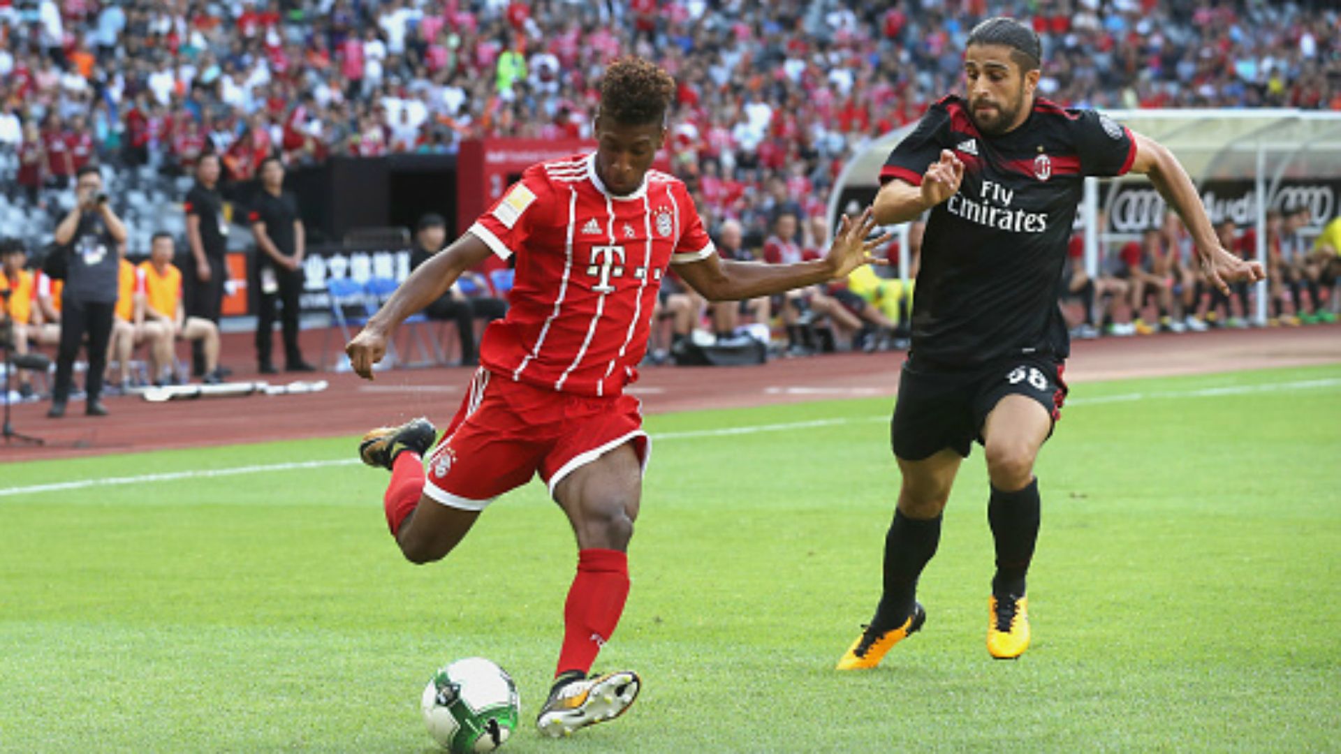 Ricardo Rodriguez Kingsley Coman Bayern Munchen Milan