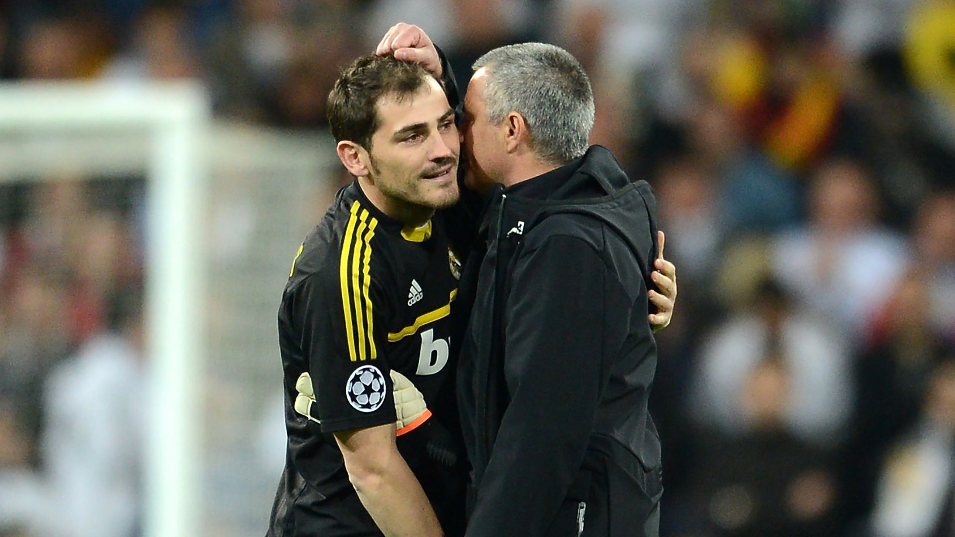 Iker Casillas Jose Mourinho Real Madrid 2012