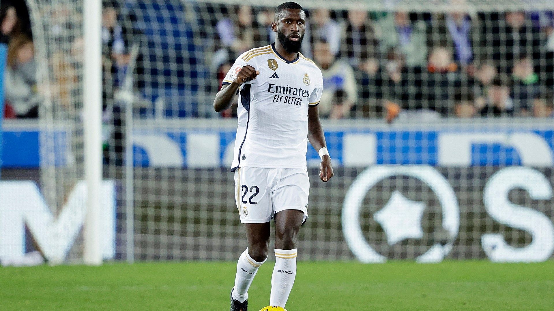 Antonio Rudiger Real Madrid vs Alaves 2023-24