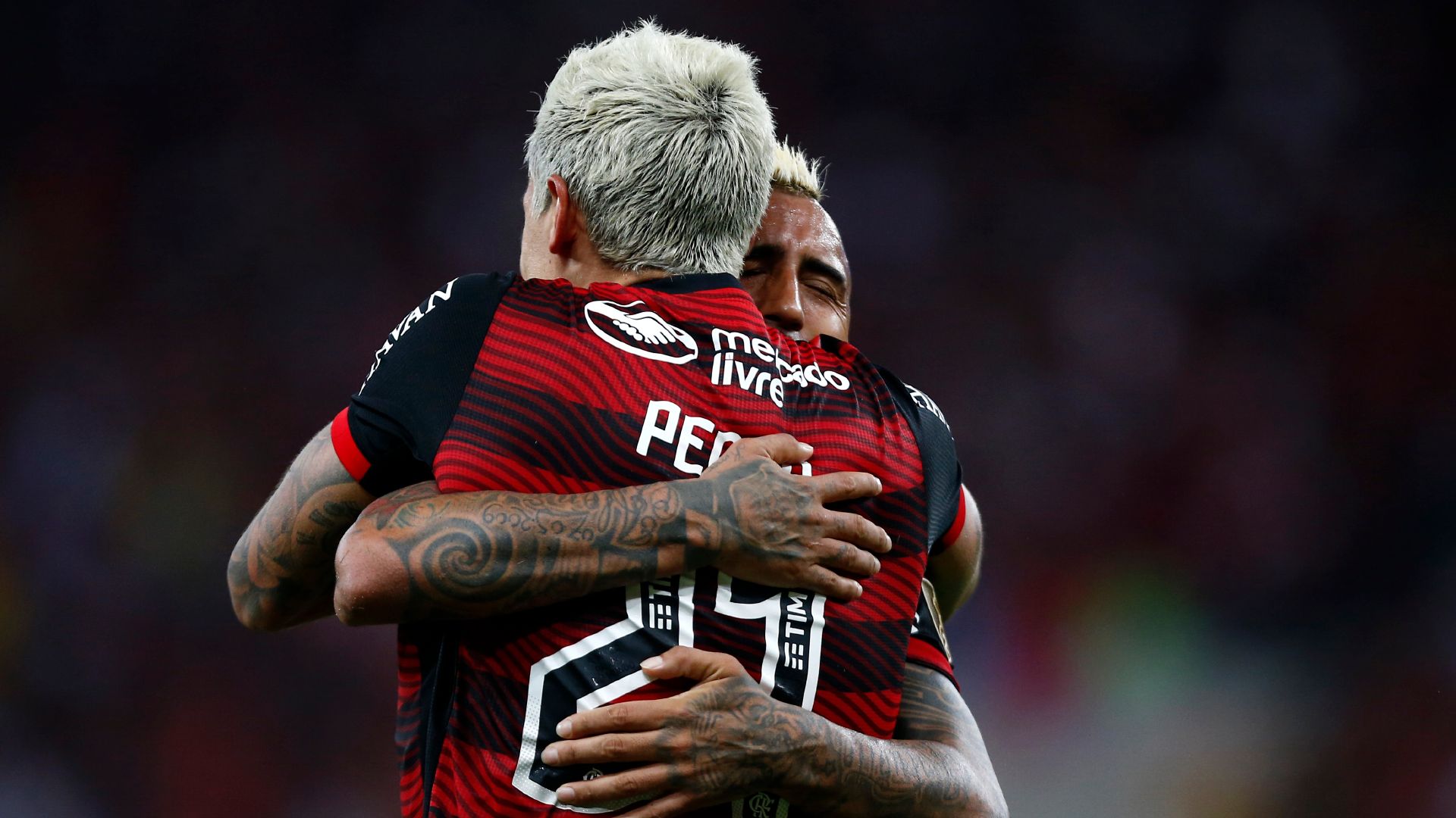 pedro arturo vidal flamengo velez copa libertadores 07092022