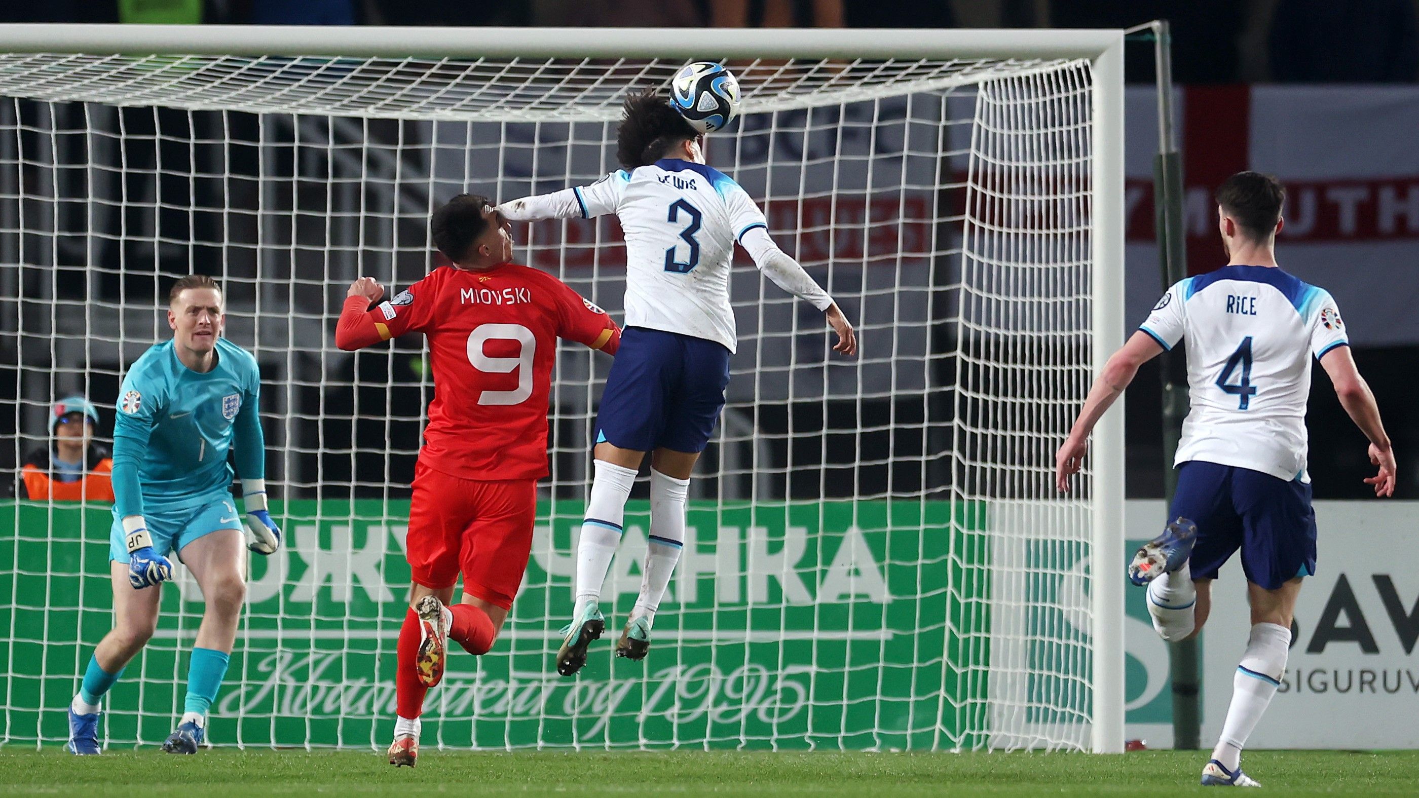 Rico Lewis England North Macedonia Foul