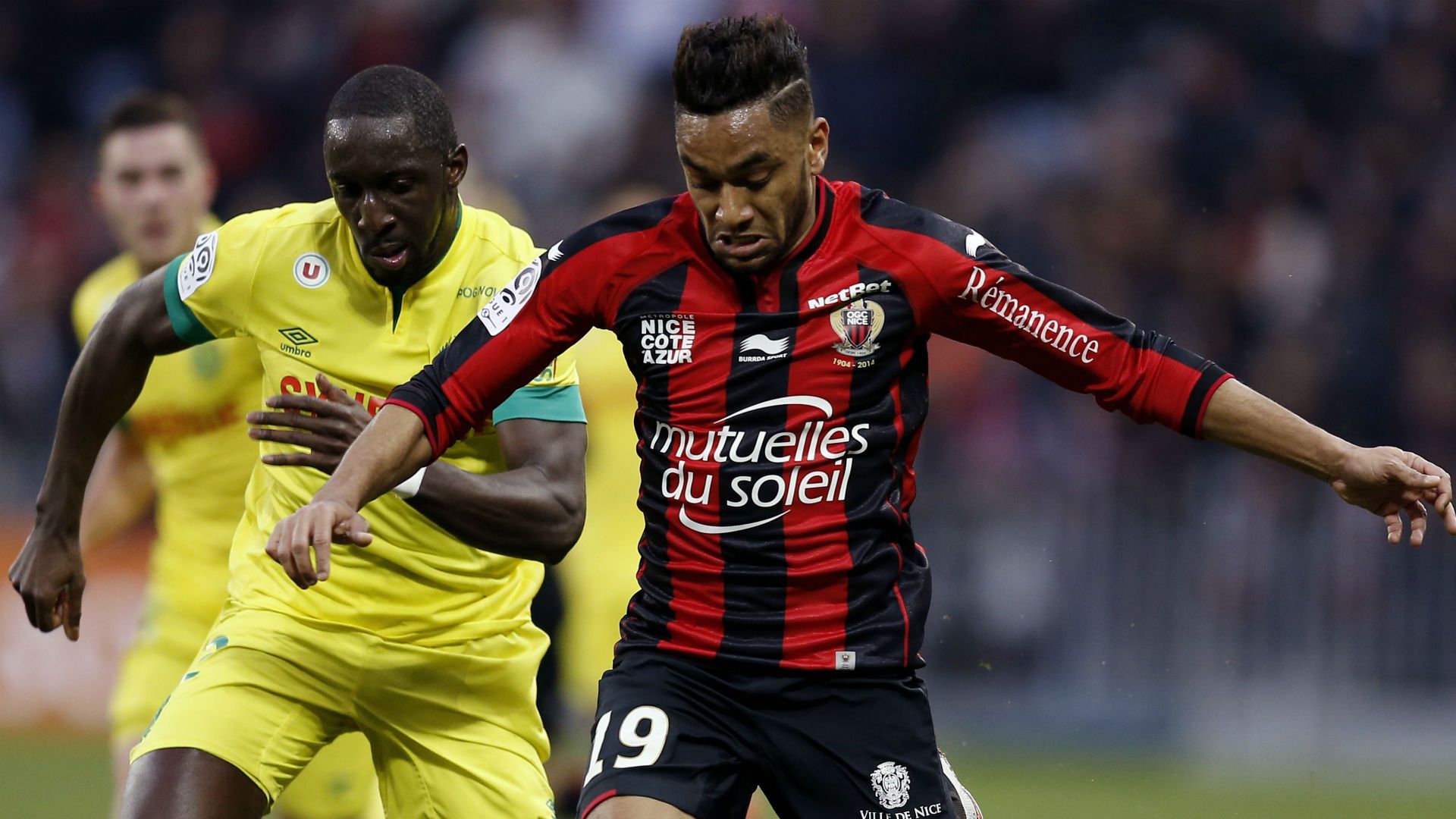 Jordan Amavi Issa Cissokho Nice Nantes Ligue 1 08022015