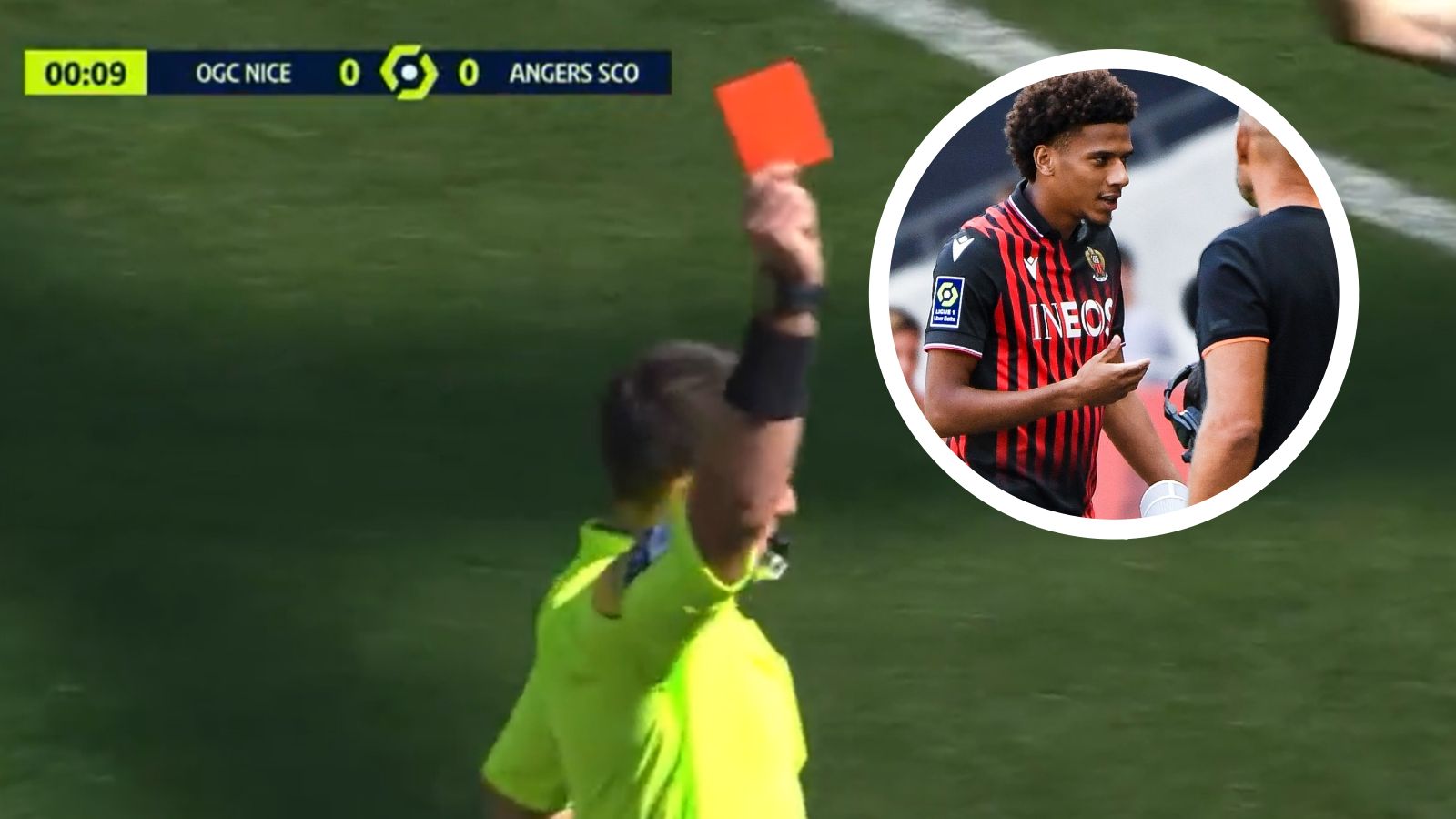 GFX Todibo red card