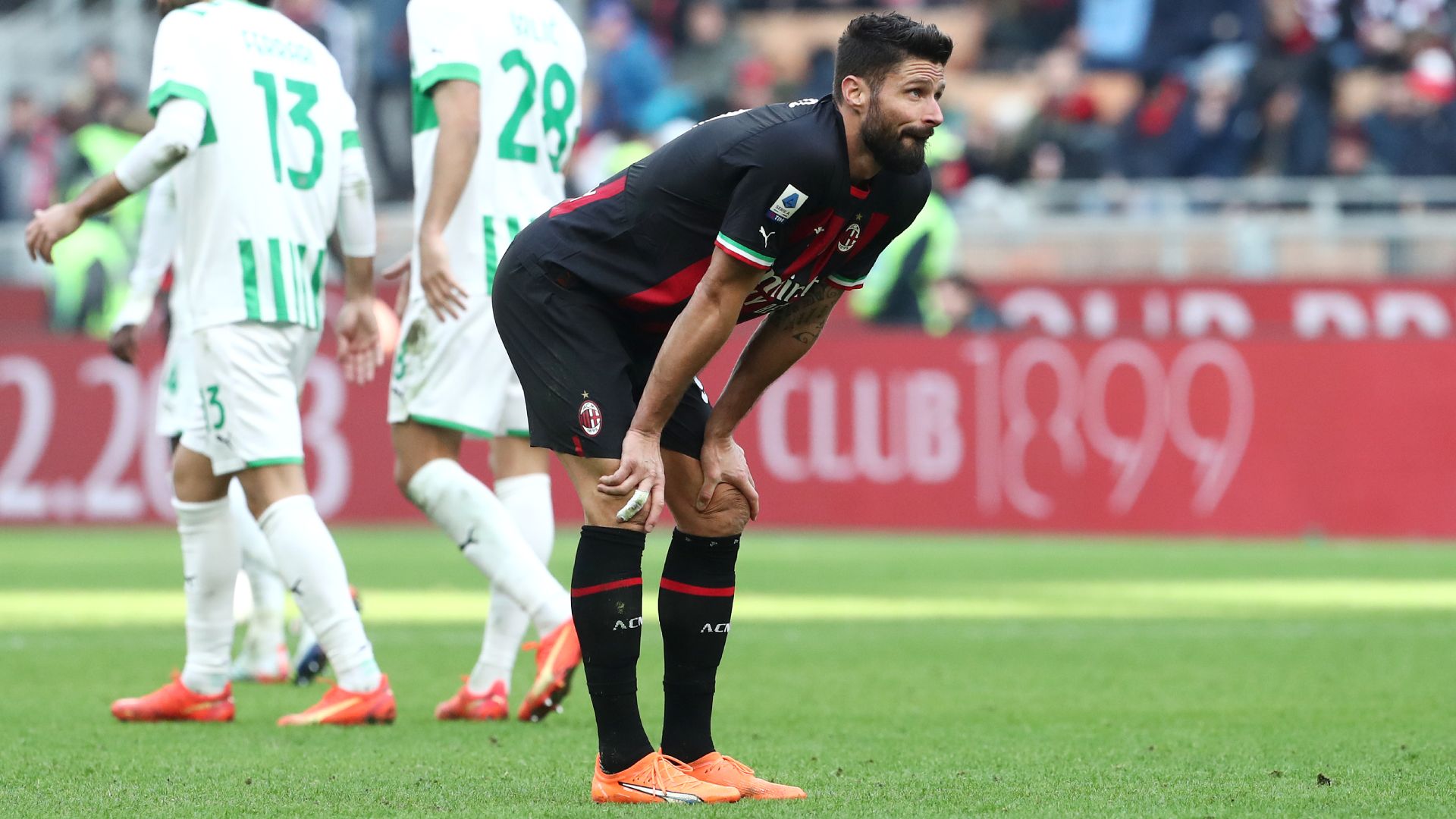 AC Milan Sassuolo Olivier Giroud