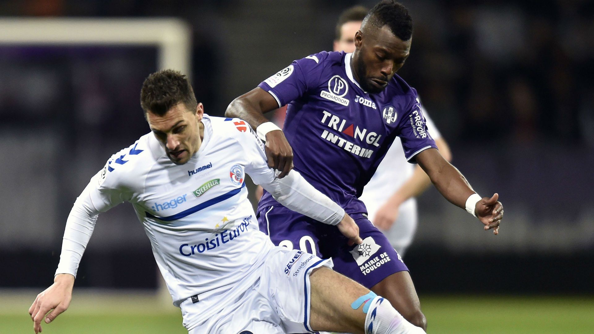 Steeve Yago Jeremy Blayac Toulouse Strasbourg Ligue 1 17032018