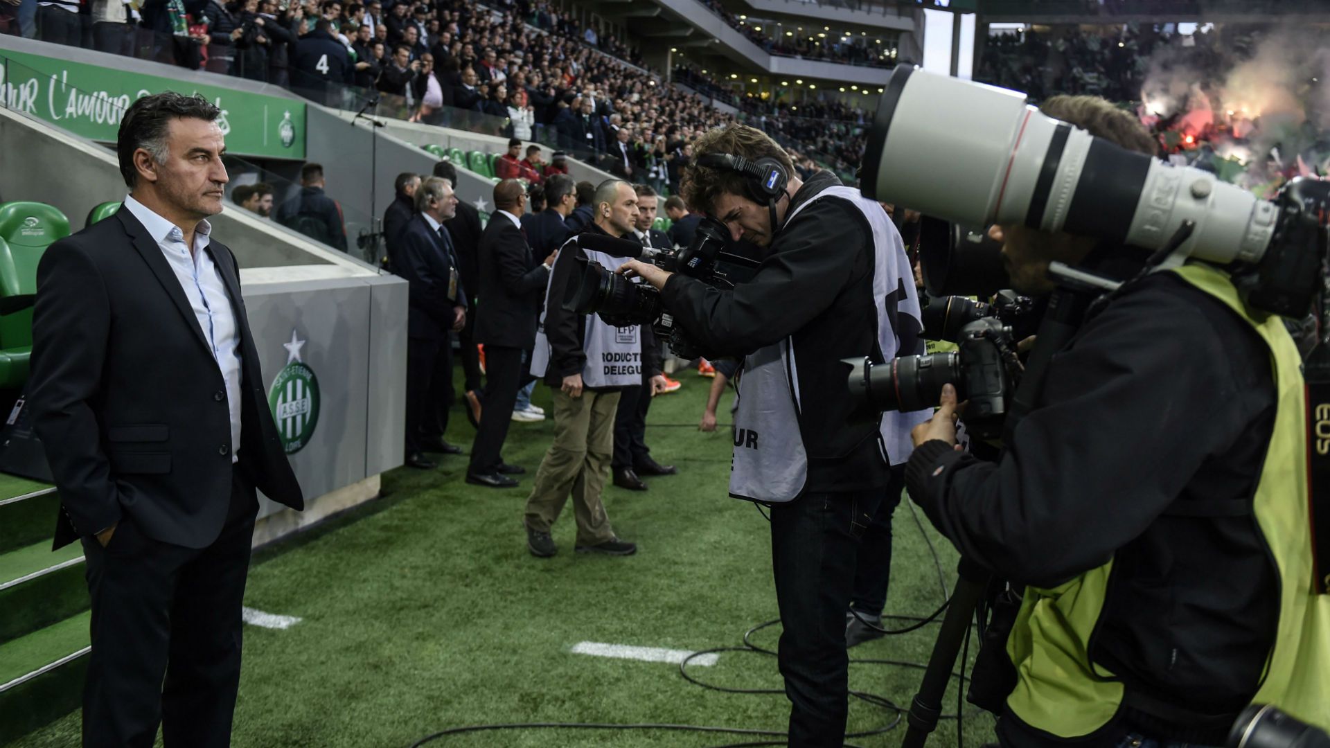 Christophe Galtier Saint-Etienne PSG Ligue 1 14052017