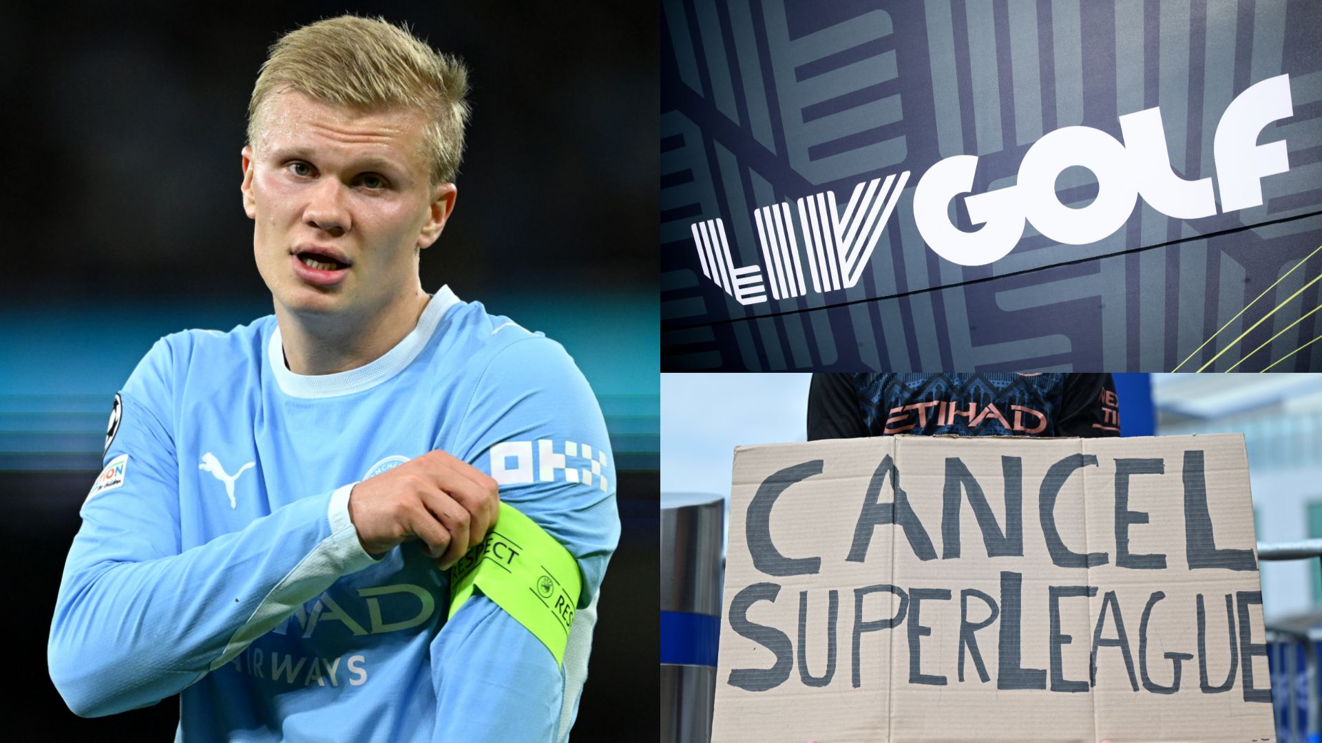 Manchester City Super League LIV Golf
