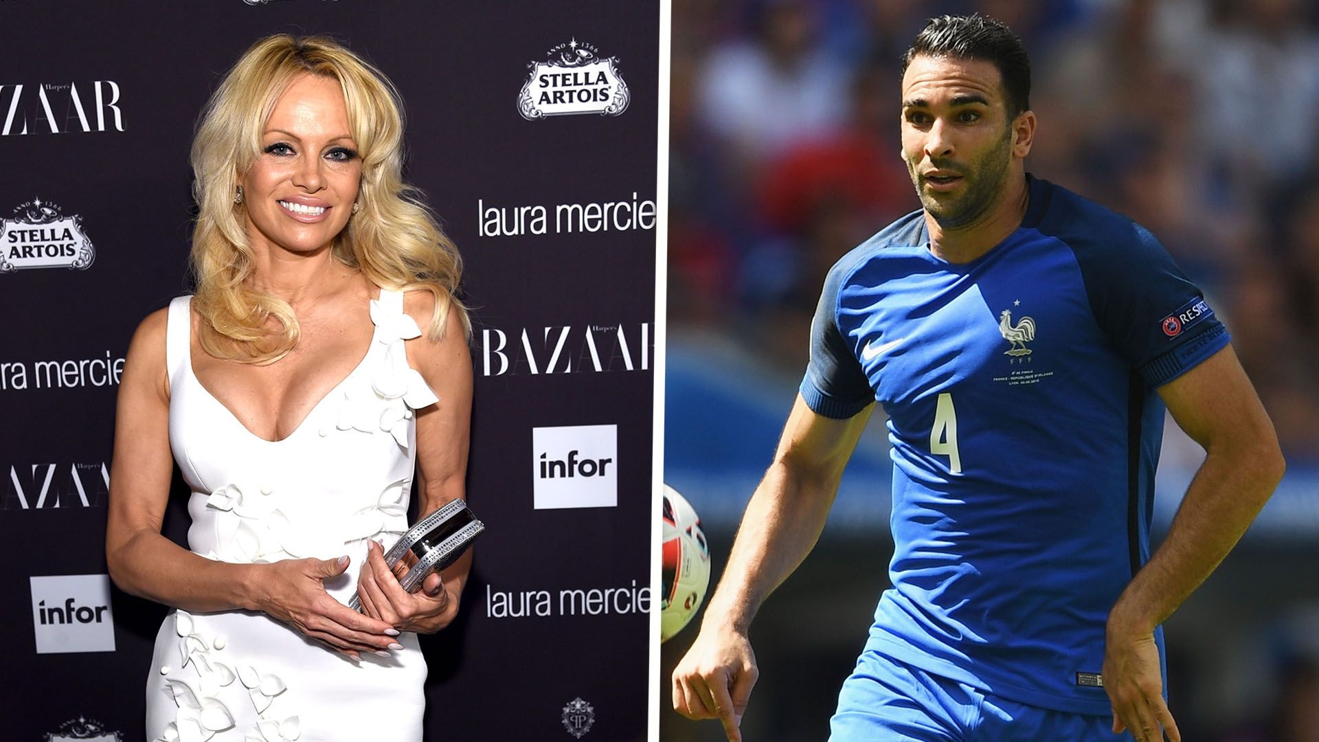 Pamela Anderson Adil Rami GFX