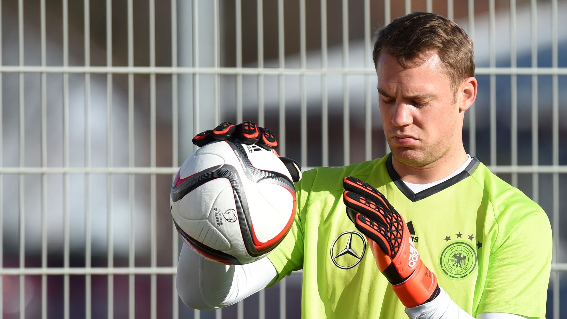 Manuel Neuer DFB Deutschland Training 11.11.2015