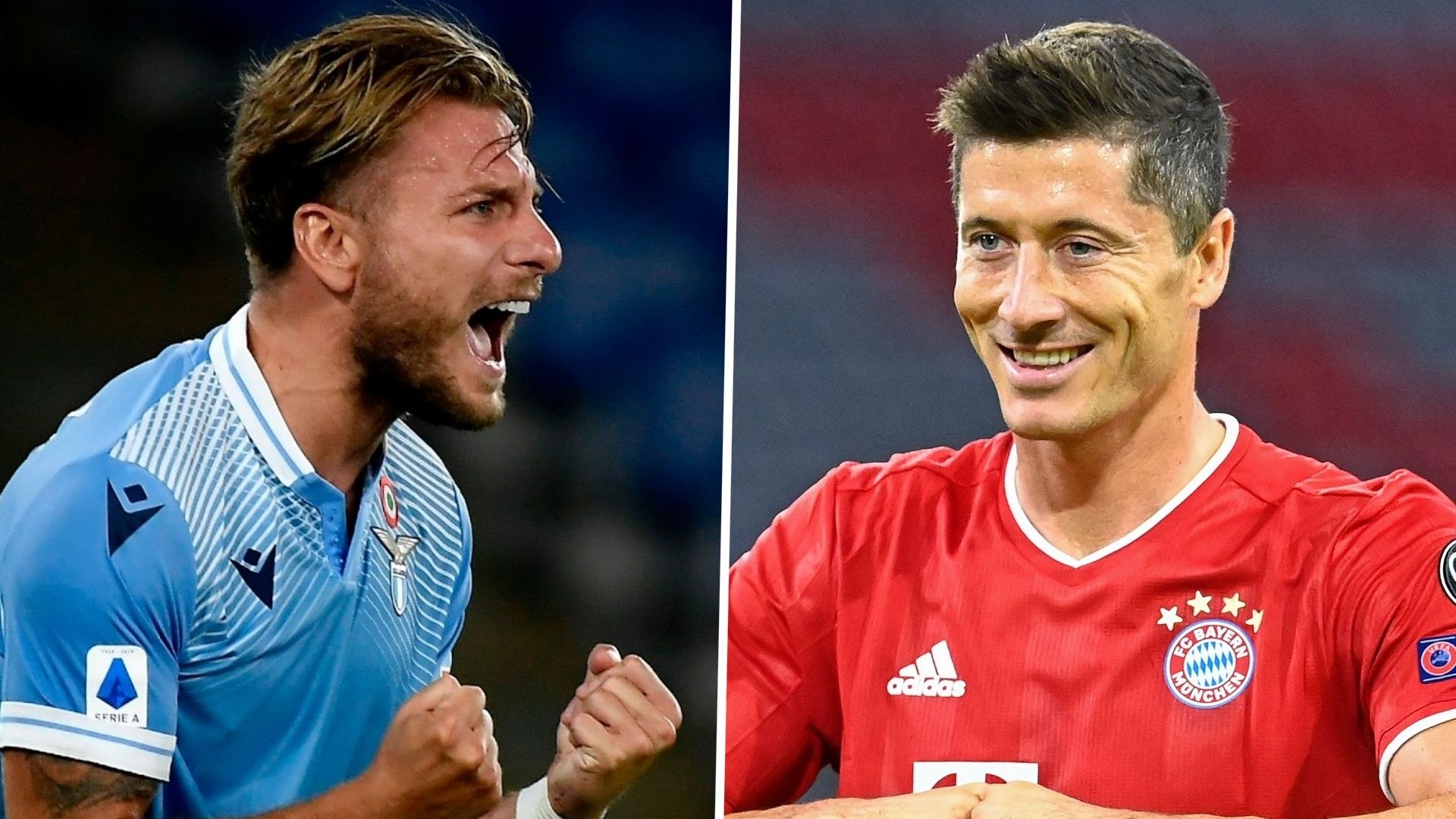 Ciro Immobile Lazio Robert Lewandowski Bayern Munich 2019-20
