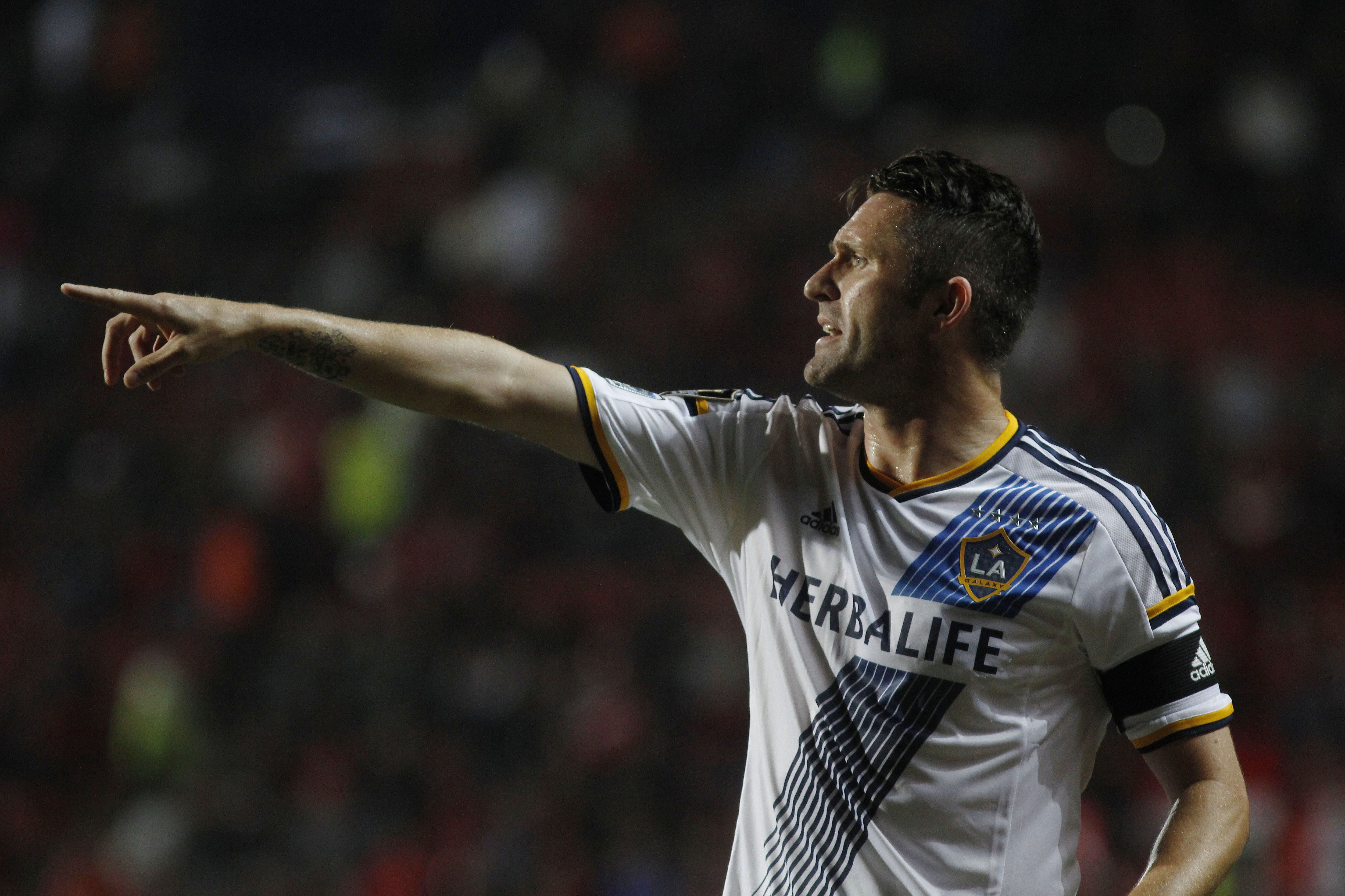Republic of Ireland and LA Galaxy captain Robbie Keane