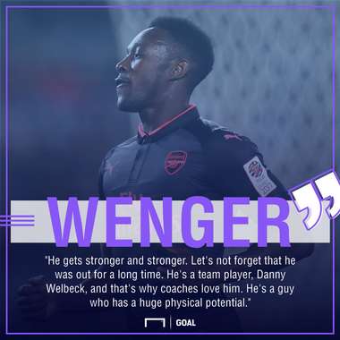 Arsene Wenger Danny Welbeck Arsenal