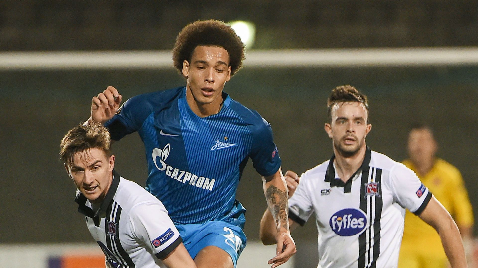 Ronan Finn Axel Witsel Robbie Benson Dundalk Zenit 20102016