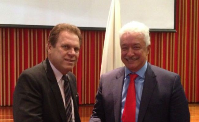 Ramón Jesurun y Jorge Perdomo Dimayor