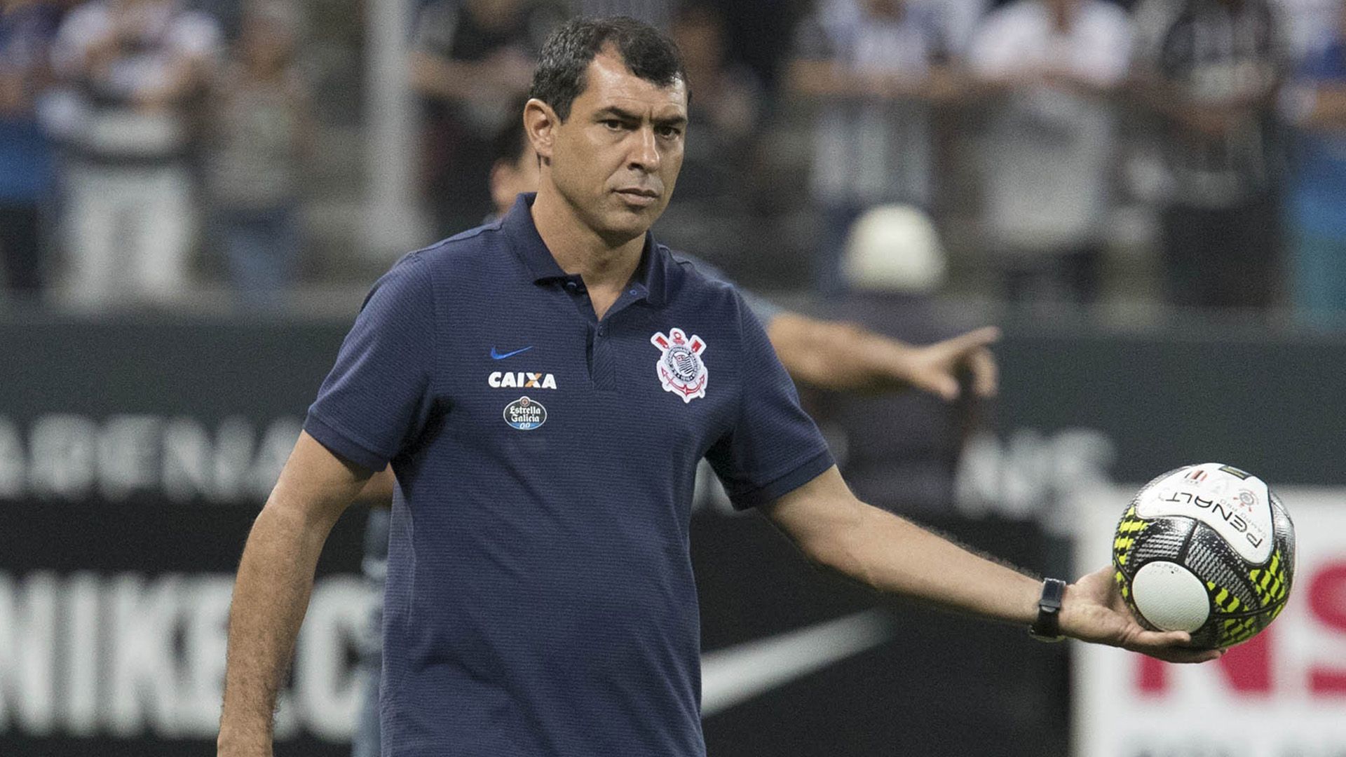 Fabio Carille Corinthians Botafogo-SP Paulista 09042017