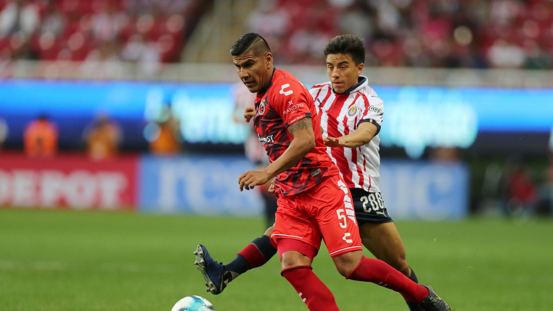 Chivas Veracruz Carlos Salcido Fernando Beltrán