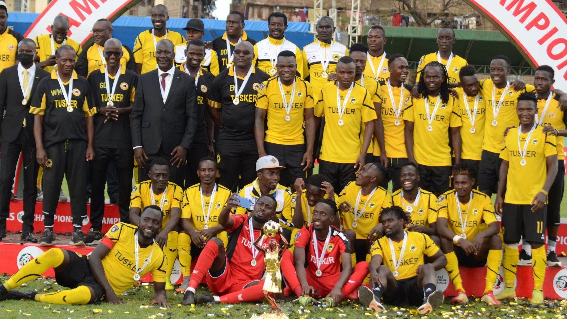 Tusker crowned FKF Premier League champions.