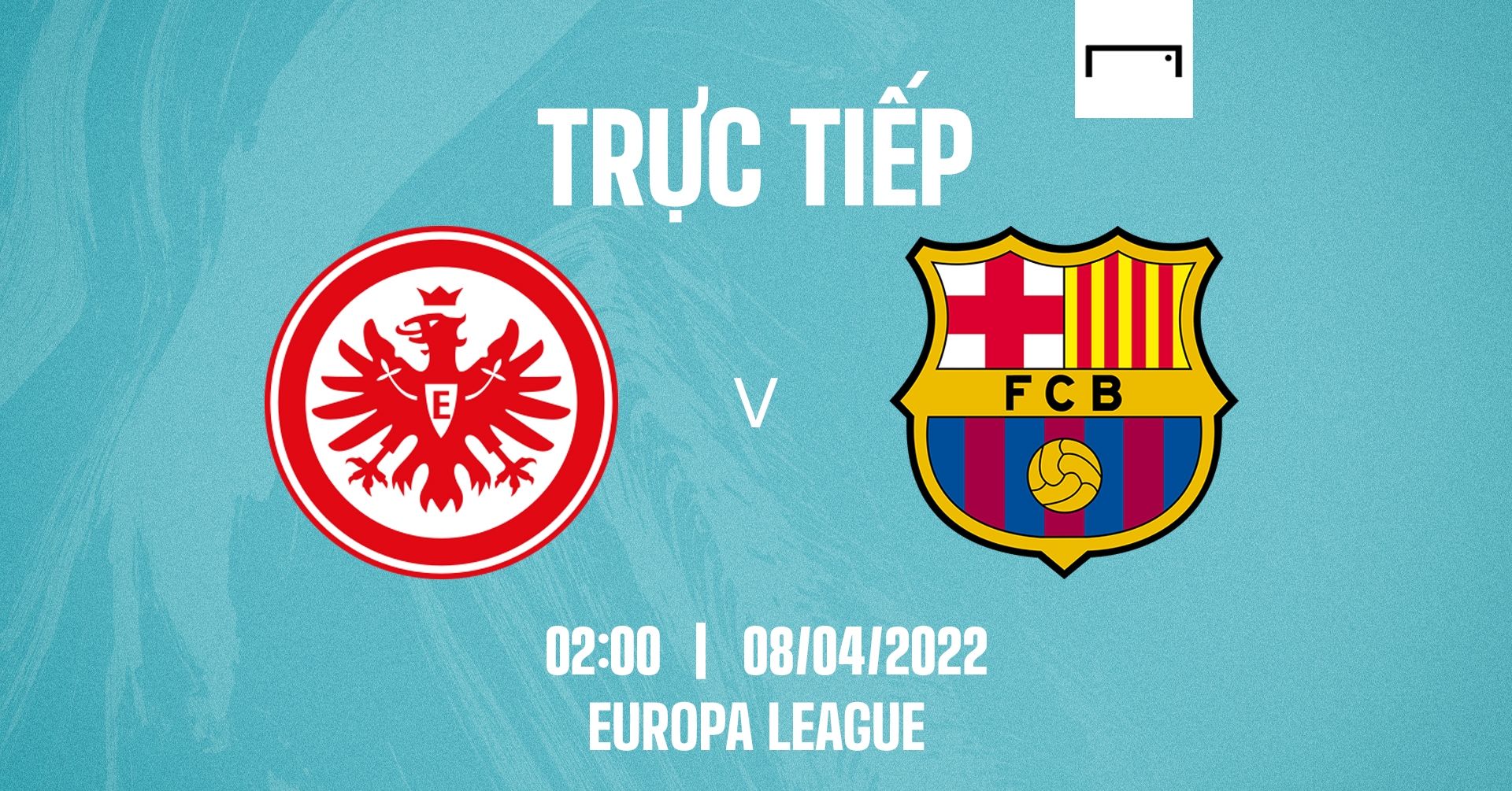 Live Frankfurt vs Barcelona Europa League 2021/22 GFX