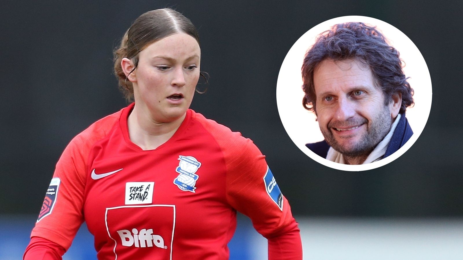 Ruby Mace of Arsenal on loan at Birmingham, Joe Montemurro, 2021