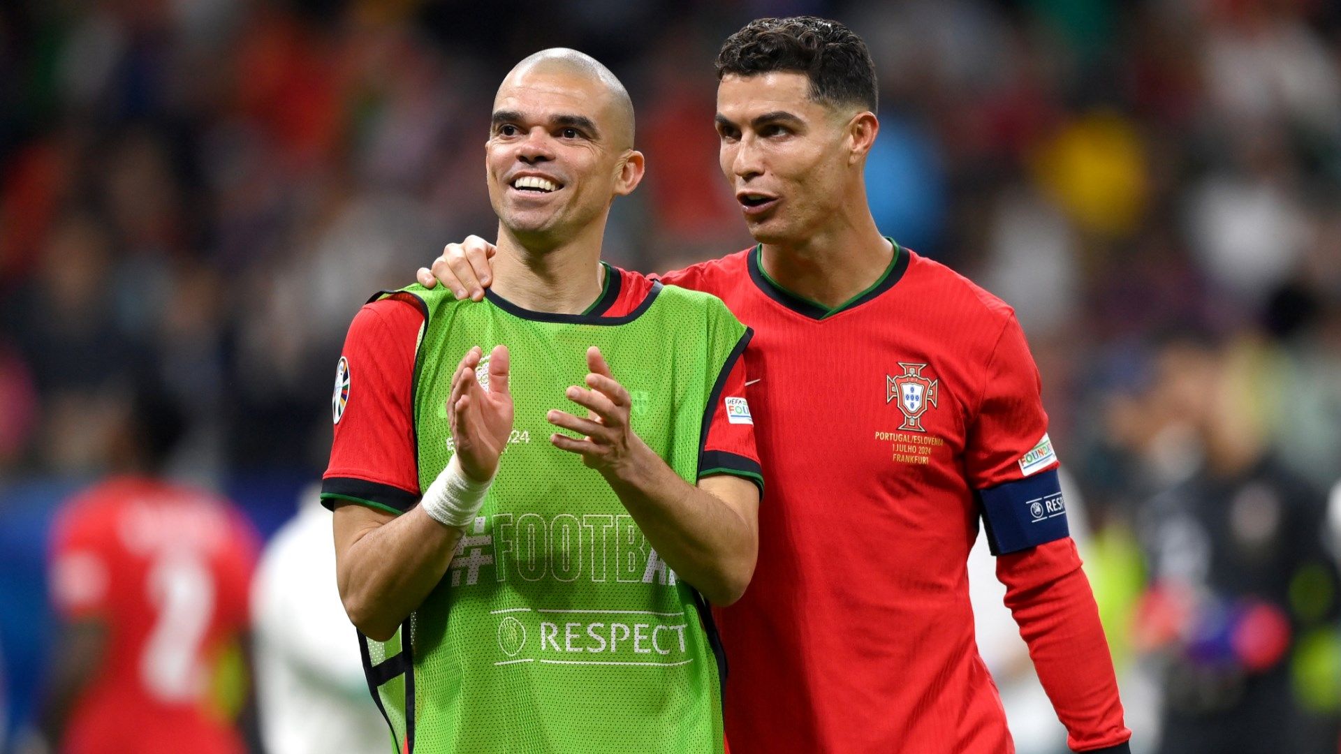 Cristiano Ronaldo’s beautiful tribute to Pepe