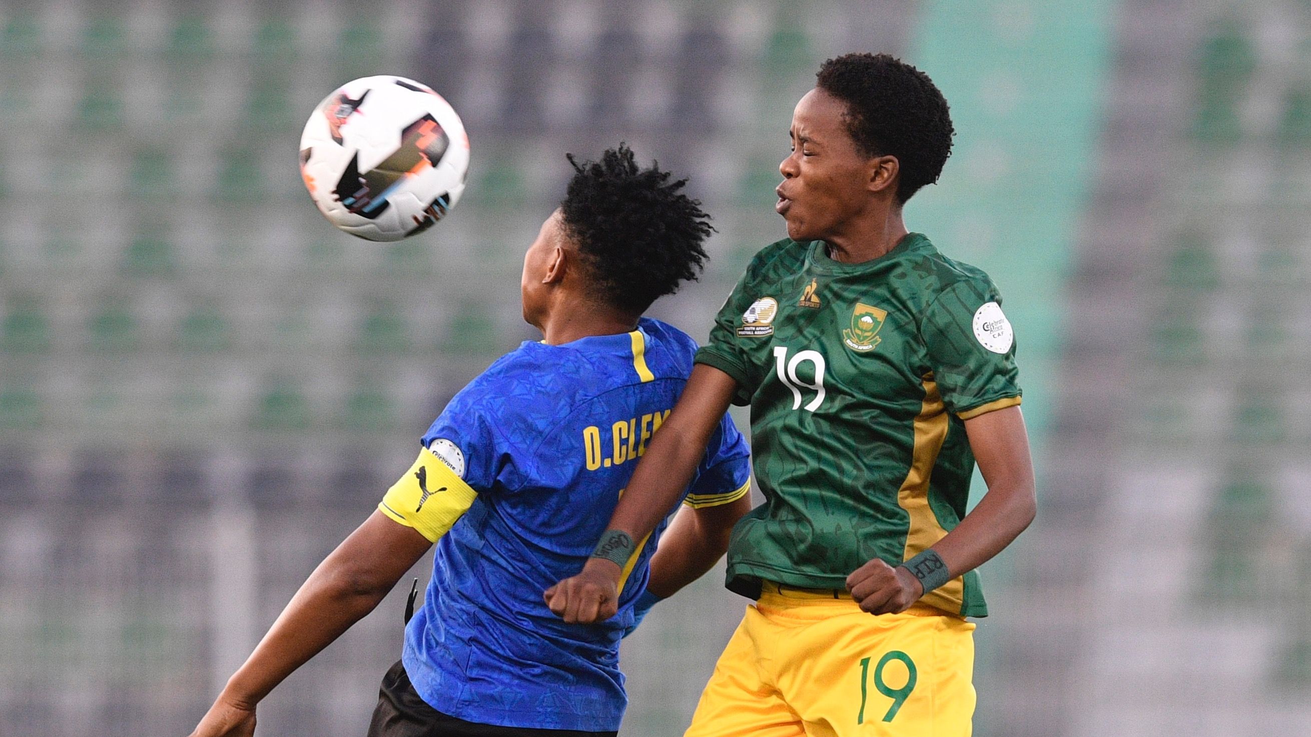 Lonathemba Mhlongo of South Africa