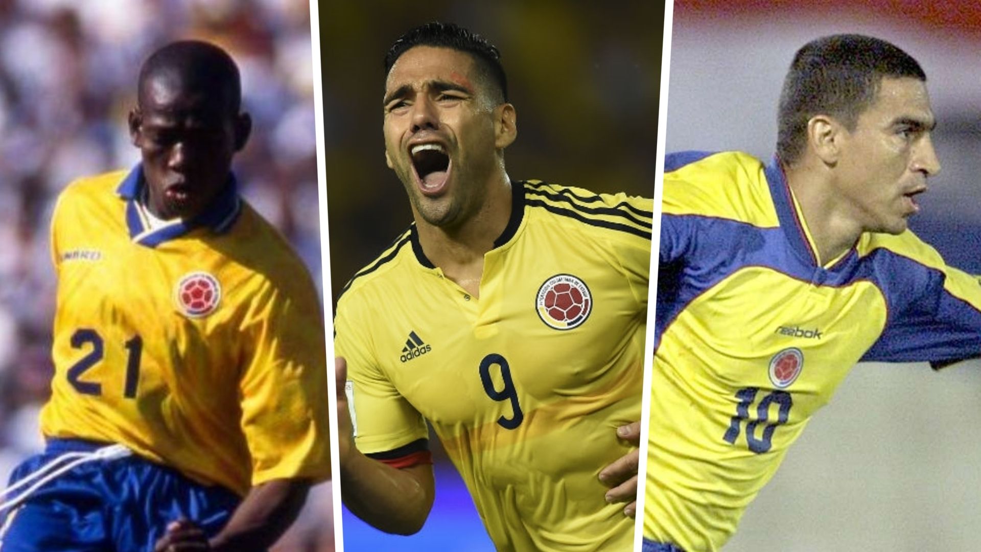 Colombia goleadores
