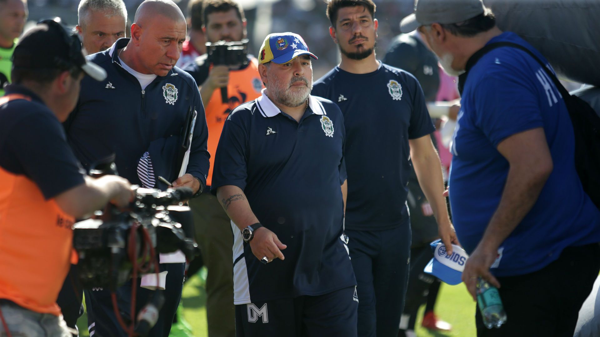 Diego Maradona Gimnasia Estudiantes Superliga 02112019
