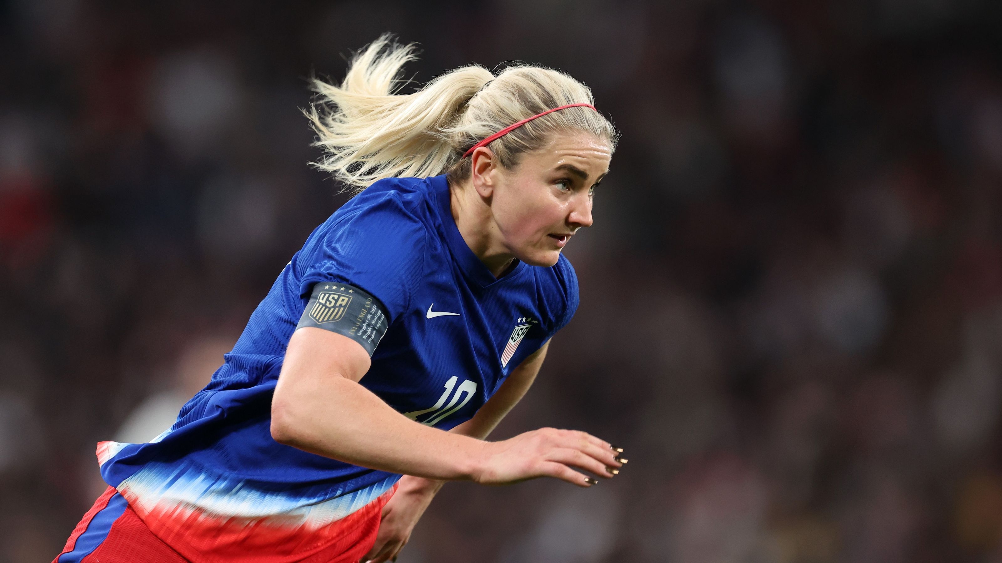 Lindsey Horan USWNT vs England