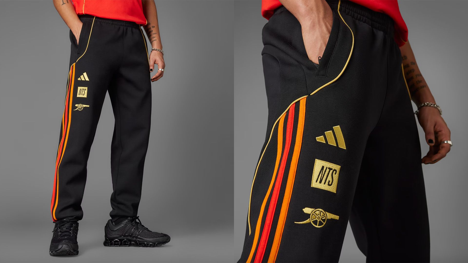 Arsenal x NTS Double knit Tracksuit Bottoms 