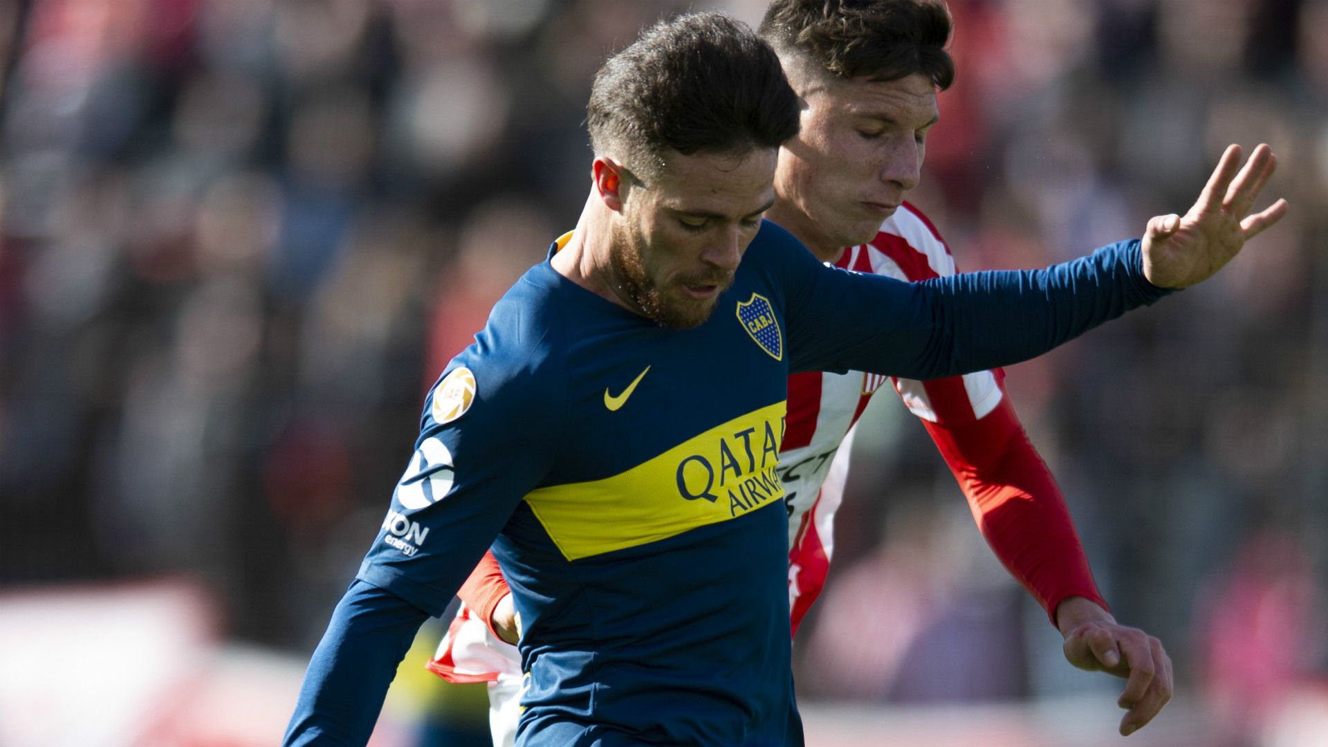 Nahitan Nandez Estudiantes Boca Fecha 2 Superliga