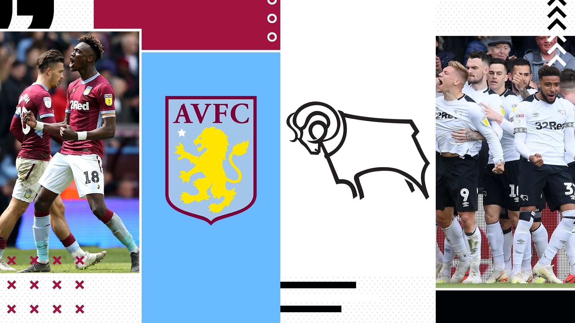 Aston Villa-Derby County tv streaming