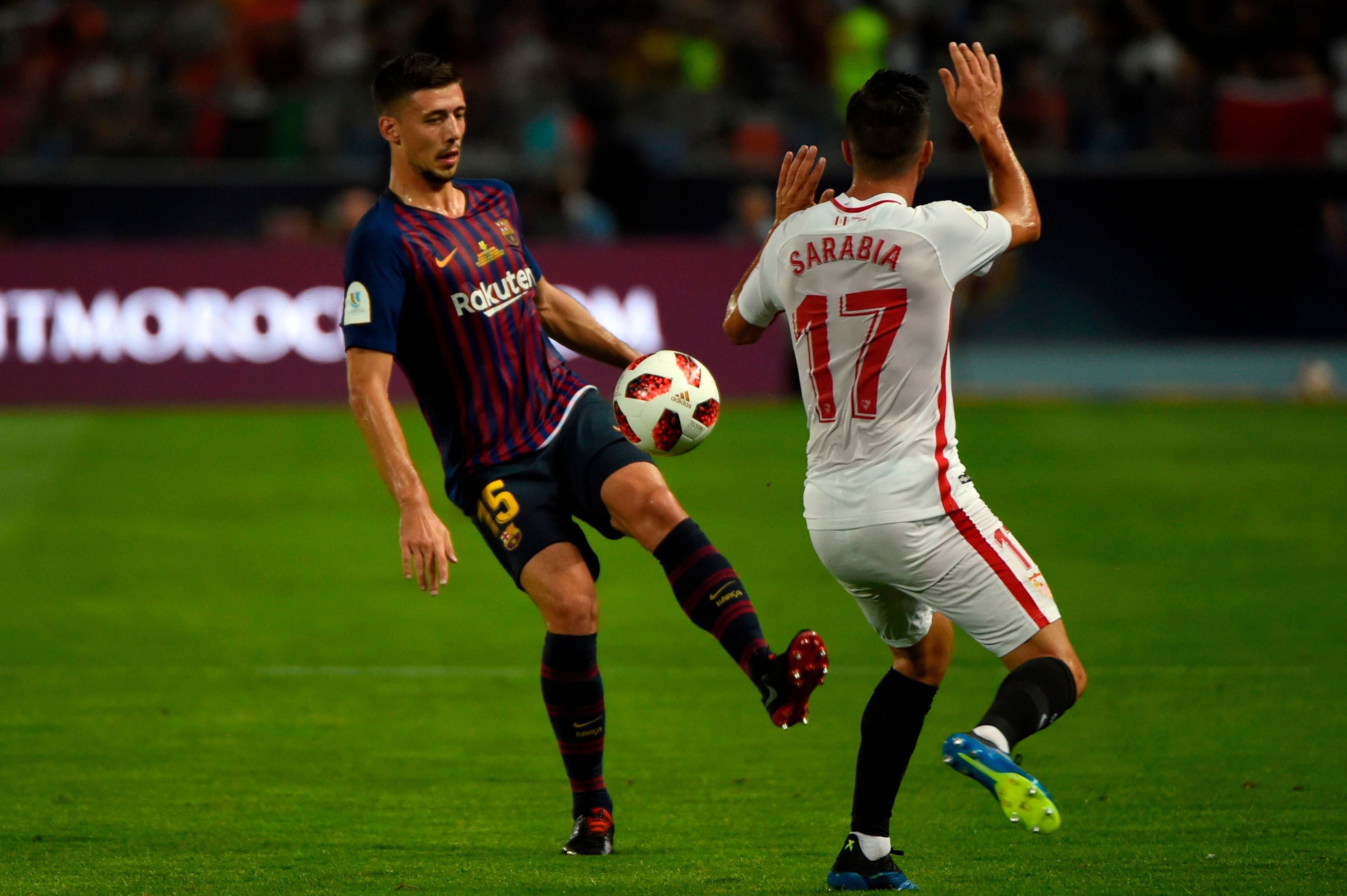 Lenglet Barcelona Sevilla Supercopa